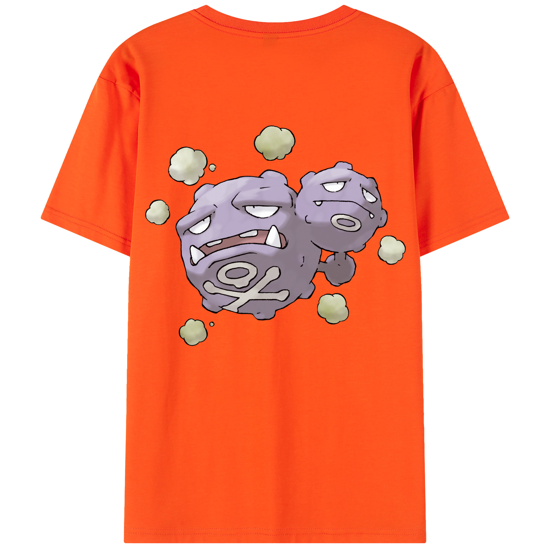 （画像用） ポケットモンスター Pokémon 綿100％半袖Tシャツ（背面プリント）