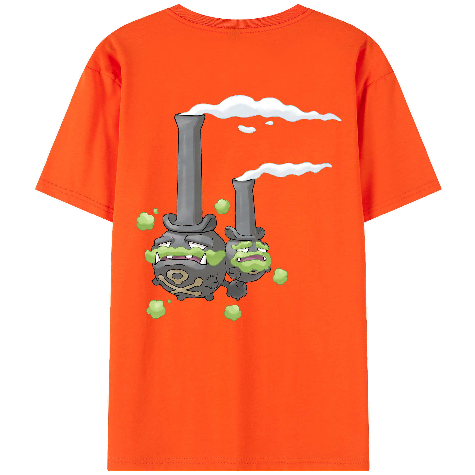 （画像用） ポケットモンスター Pokémon 綿100％半袖Tシャツ（背面プリント）