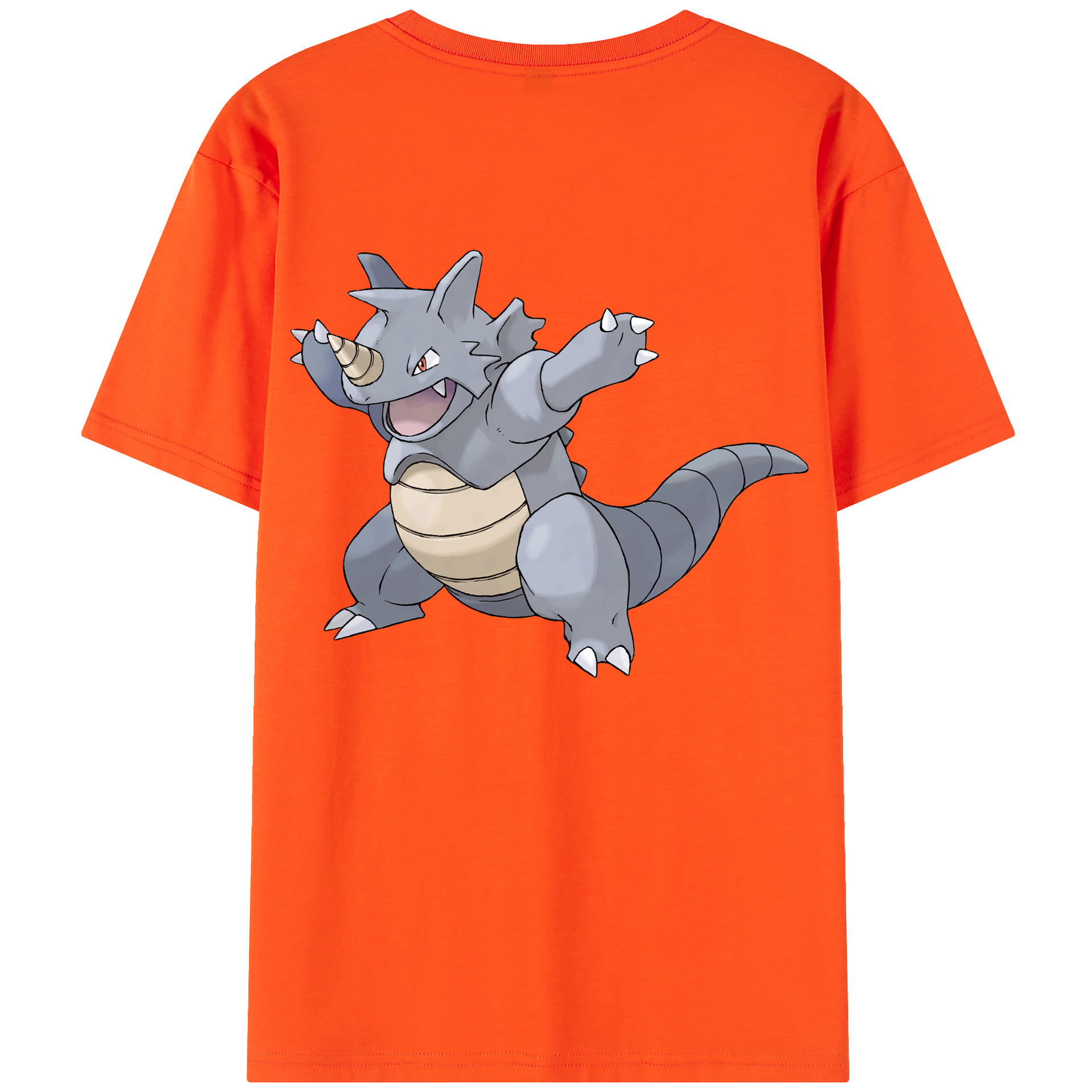 （画像用） ポケットモンスター Pokémon 綿100％半袖Tシャツ（背面プリント）