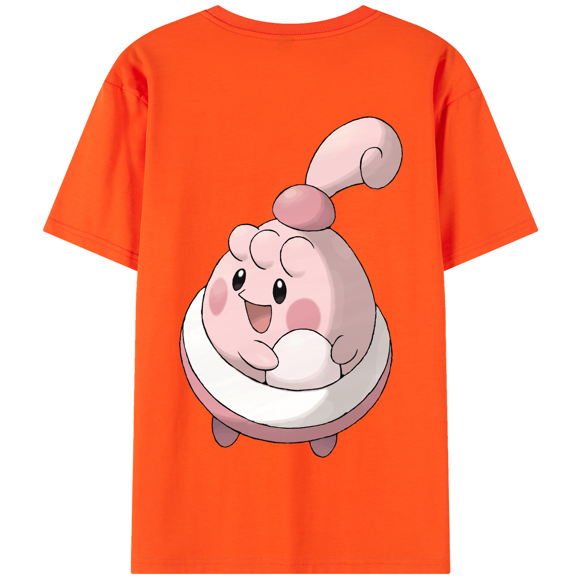 （画像用） ポケットモンスター Pokémon 綿100％半袖Tシャツ（背面プリント）