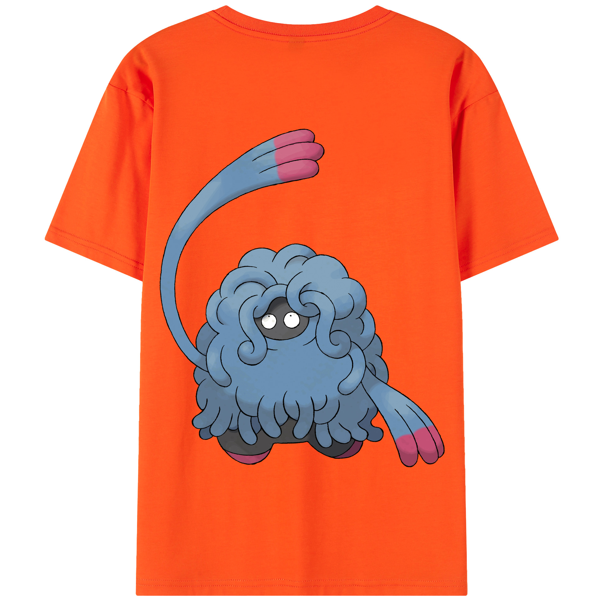 （画像用） ポケットモンスター Pokémon 綿100％半袖Tシャツ（背面プリント）