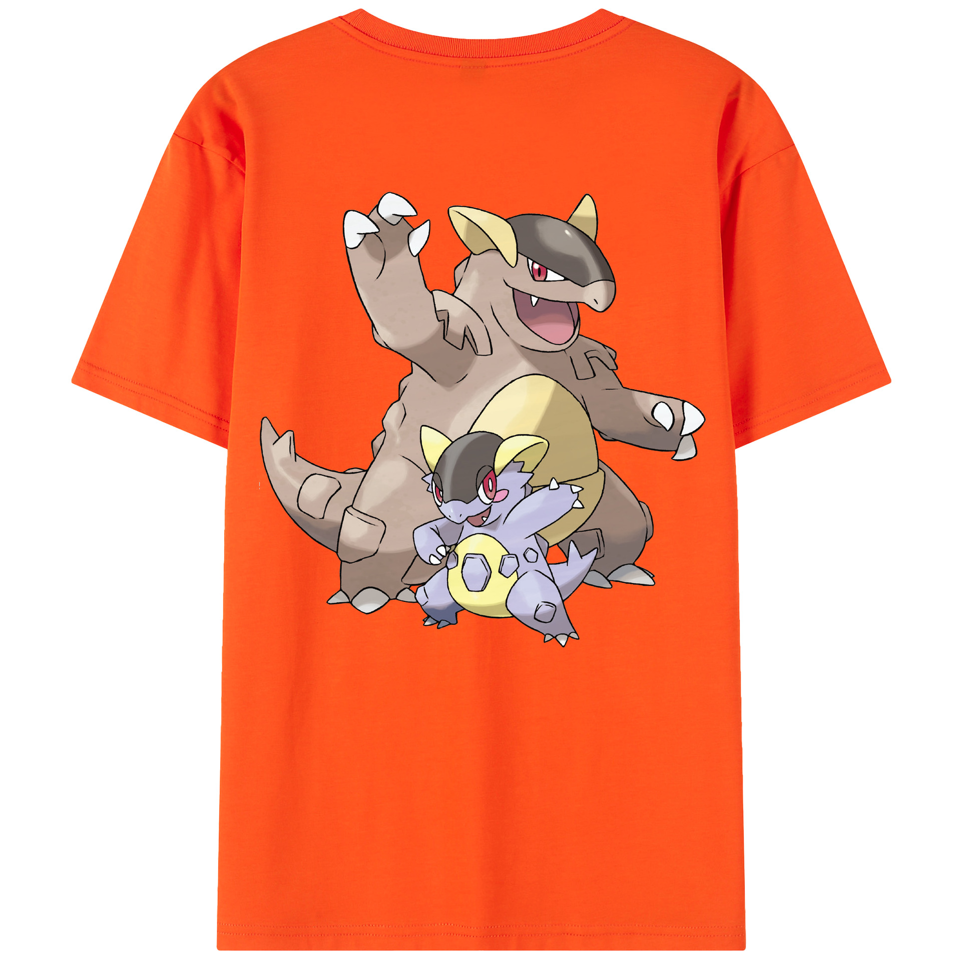 （画像用） ポケットモンスター Pokémon 綿100％半袖Tシャツ（背面プリント）