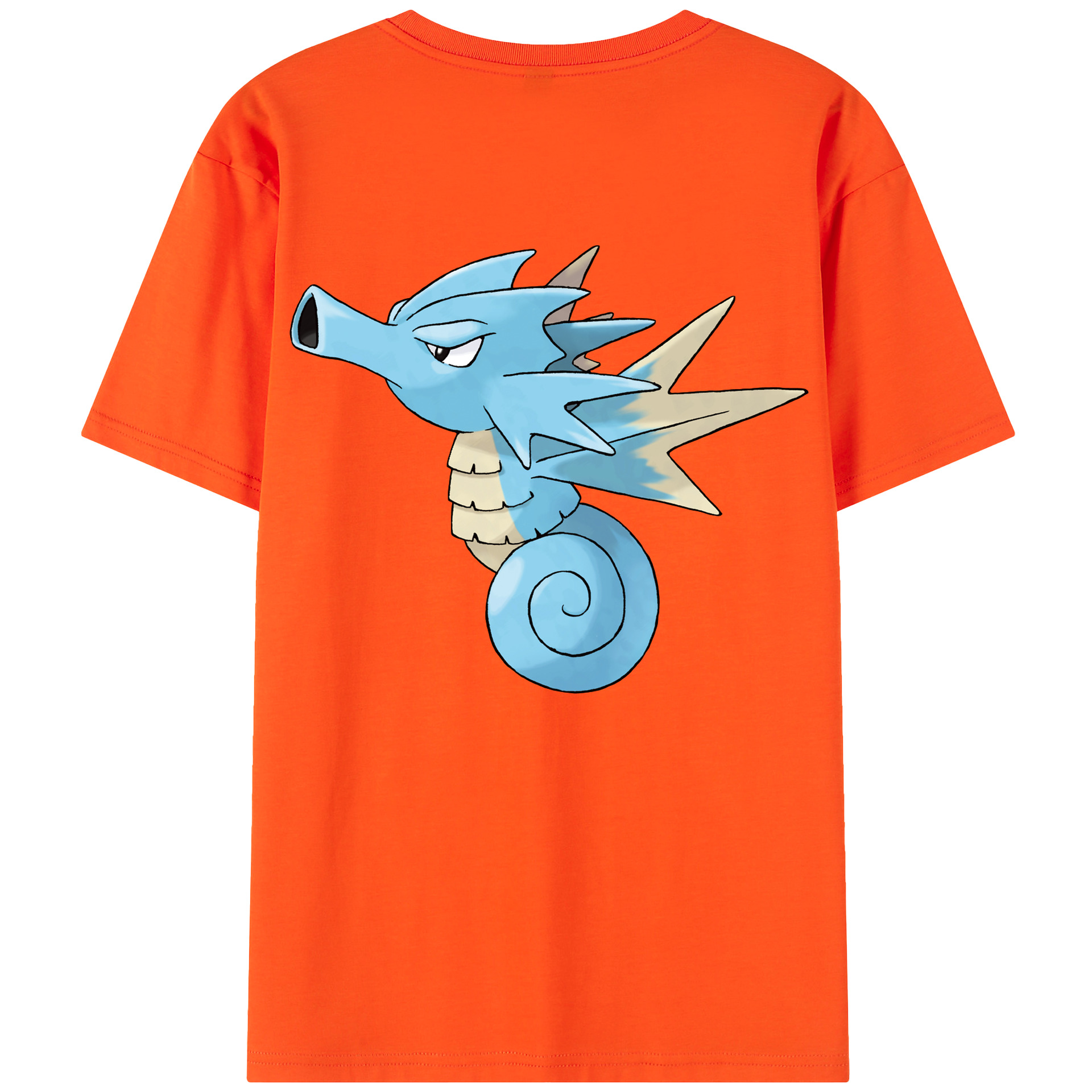 （画像用） ポケットモンスター Pokémon 綿100％半袖Tシャツ（背面プリント）