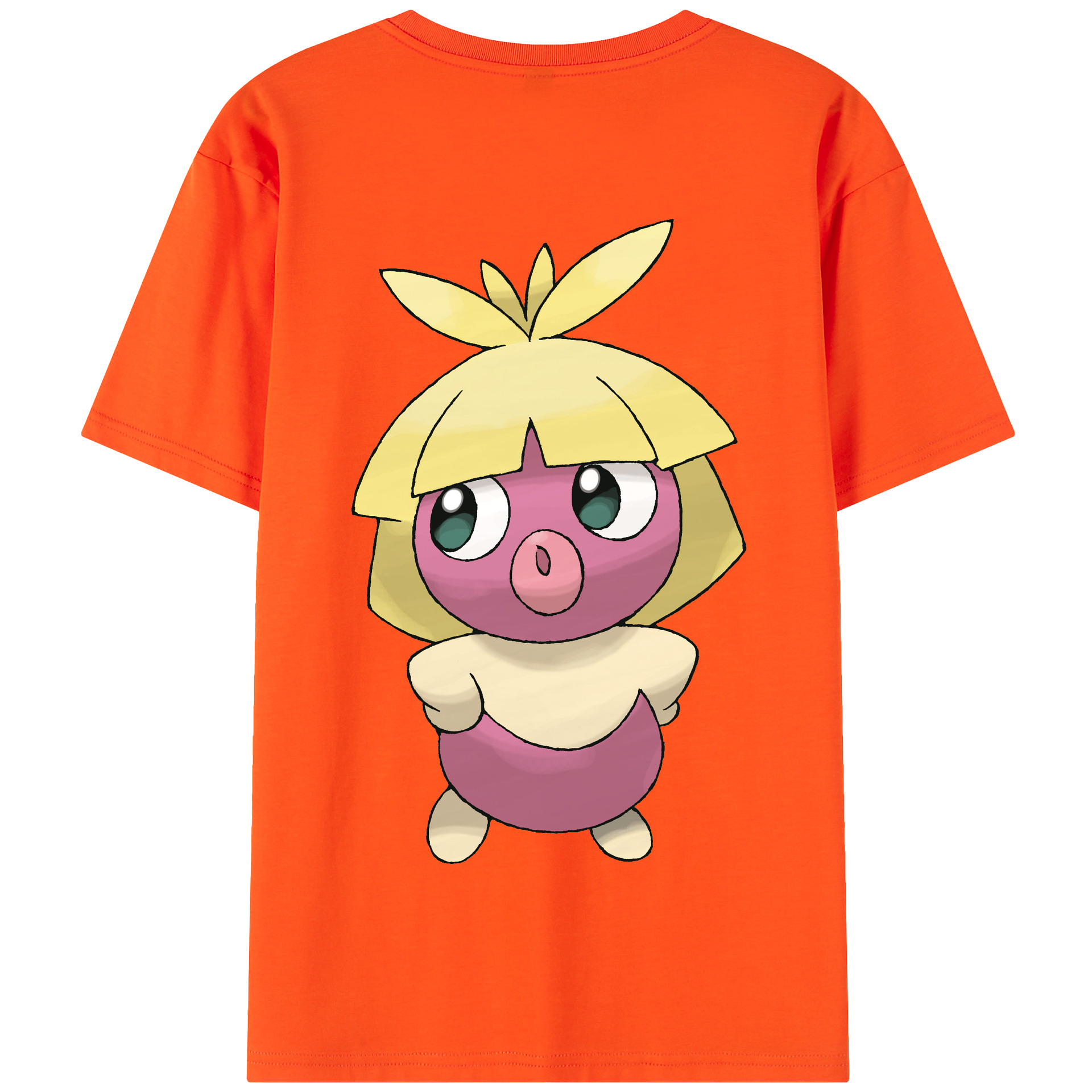 （画像用） ポケットモンスター Pokémon 綿100％半袖Tシャツ（背面プリント）