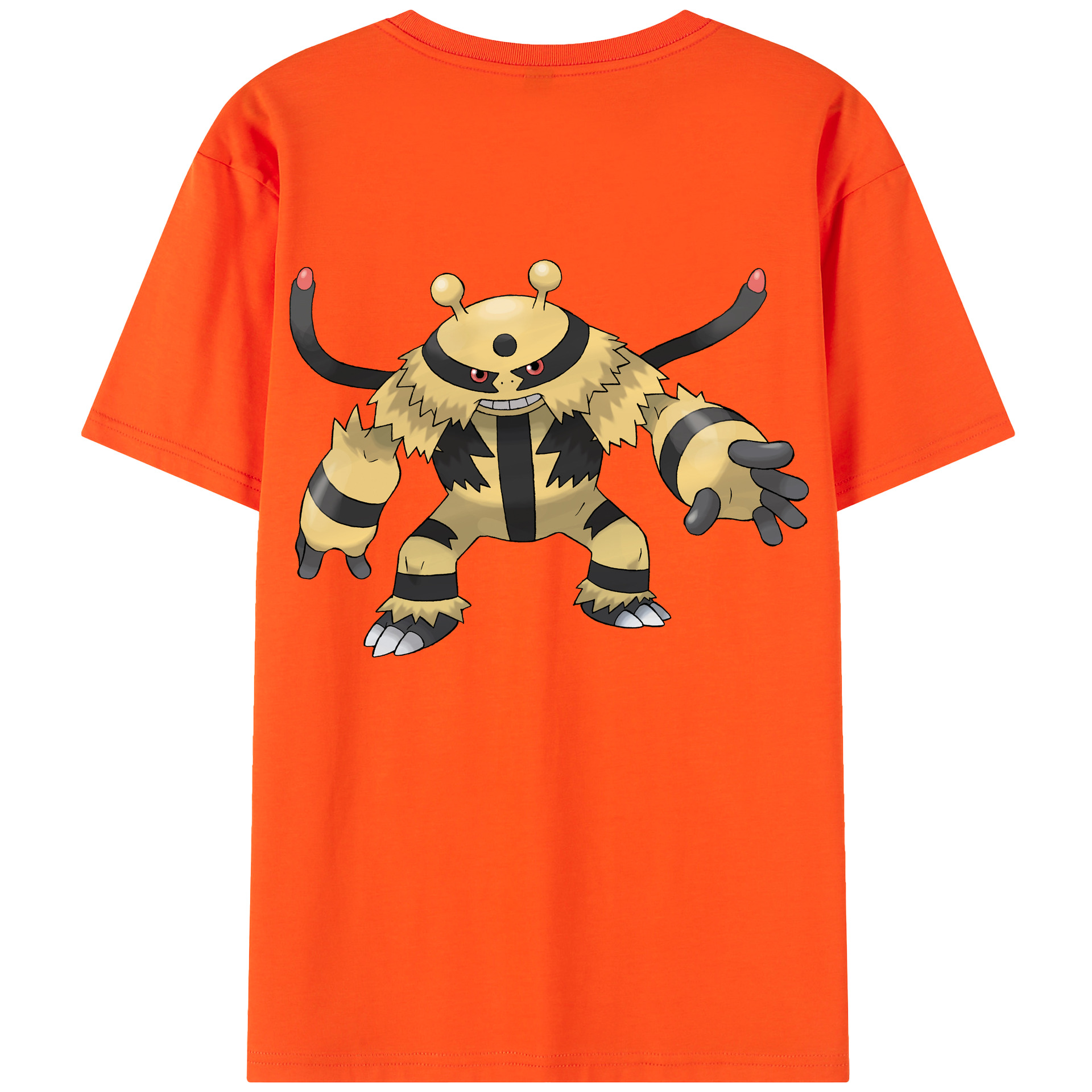 （画像用） ポケットモンスター Pokémon 綿100％半袖Tシャツ（背面プリント）