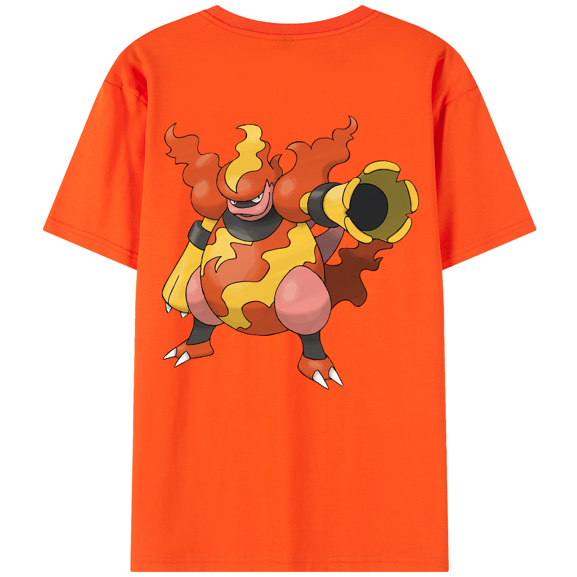 （画像用） ポケットモンスター Pokémon 綿100％半袖Tシャツ（背面プリント）