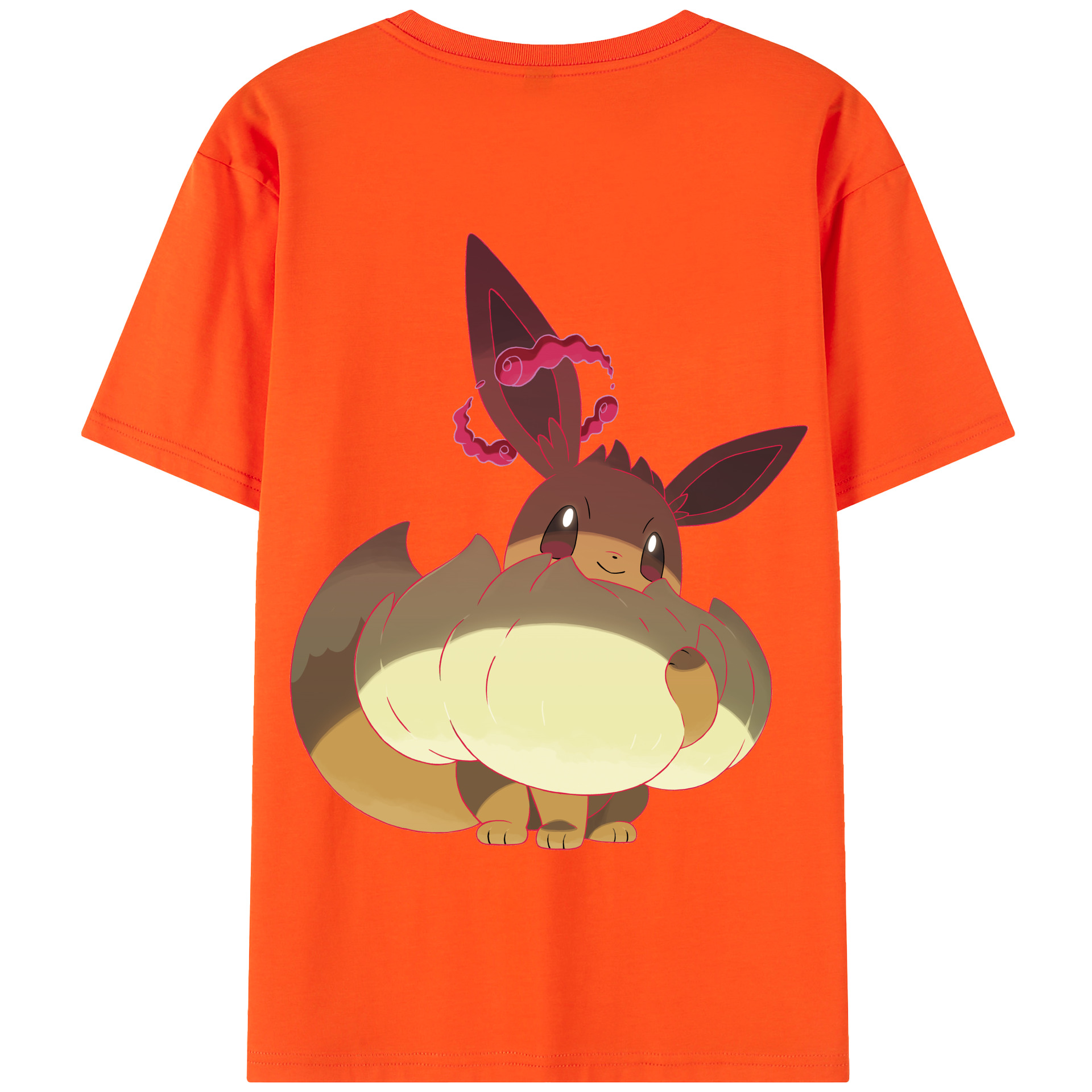 （画像用） ポケットモンスター Pokémon 綿100％半袖Tシャツ（背面プリント）