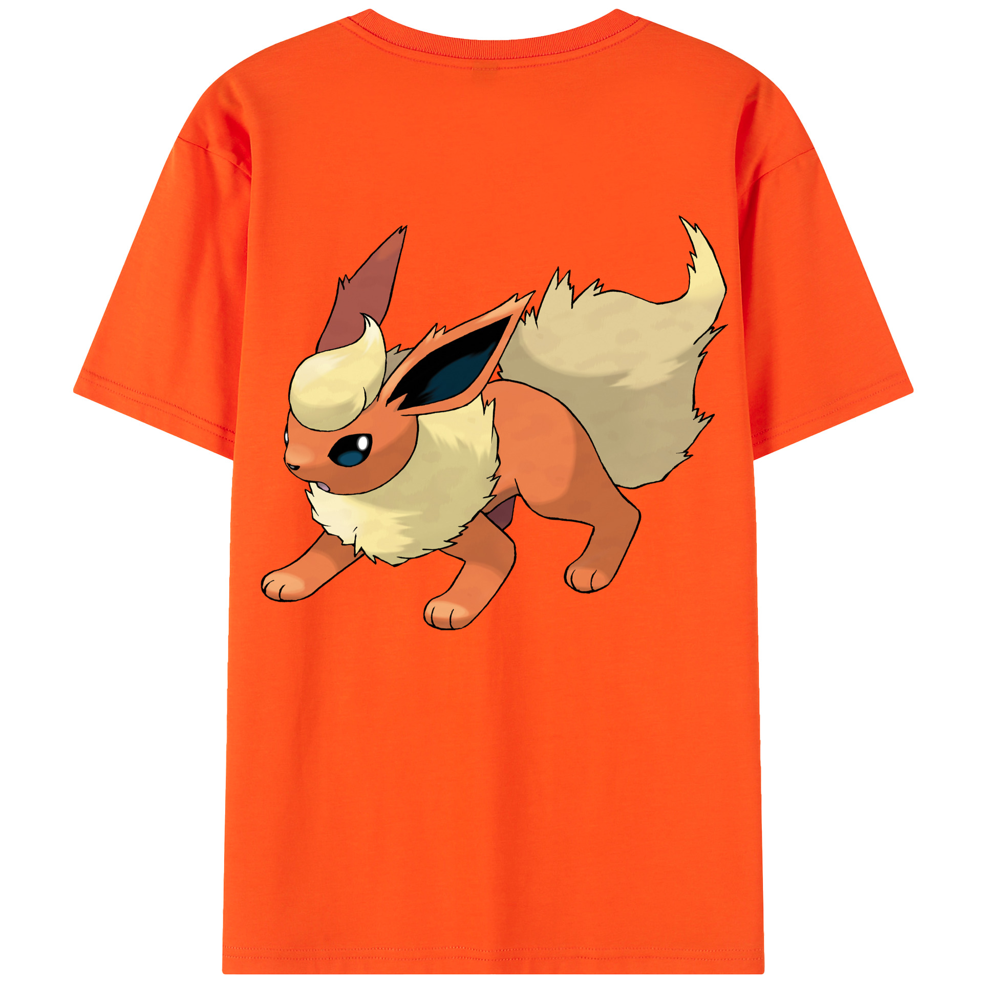 （画像用） ポケットモンスター Pokémon 綿100％半袖Tシャツ（背面プリント）