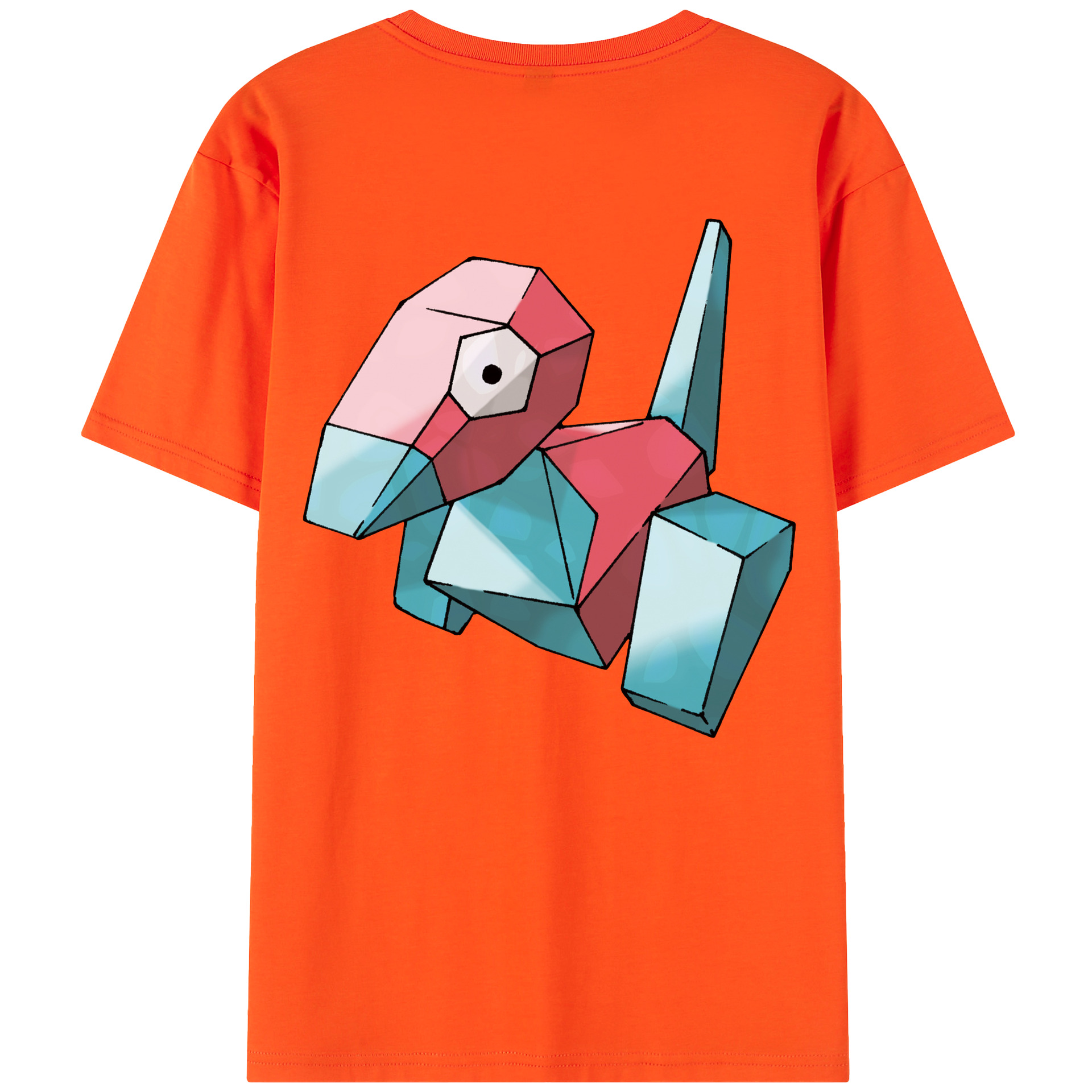 （画像用） ポケットモンスター Pokémon 綿100％半袖Tシャツ（背面プリント）