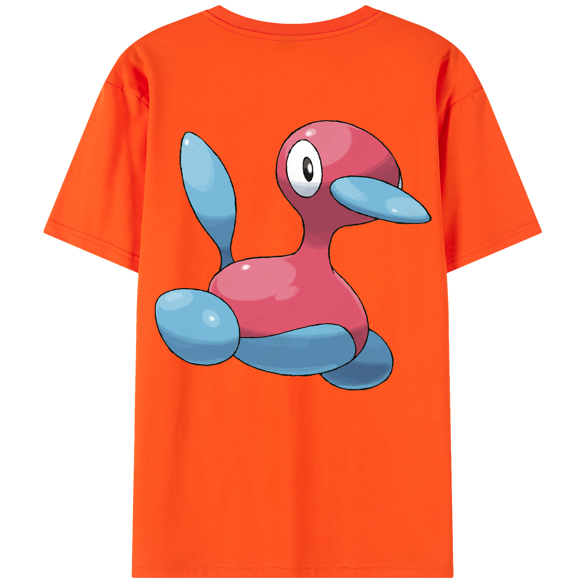 （画像用） ポケットモンスター Pokémon 綿100％半袖Tシャツ（背面プリント）