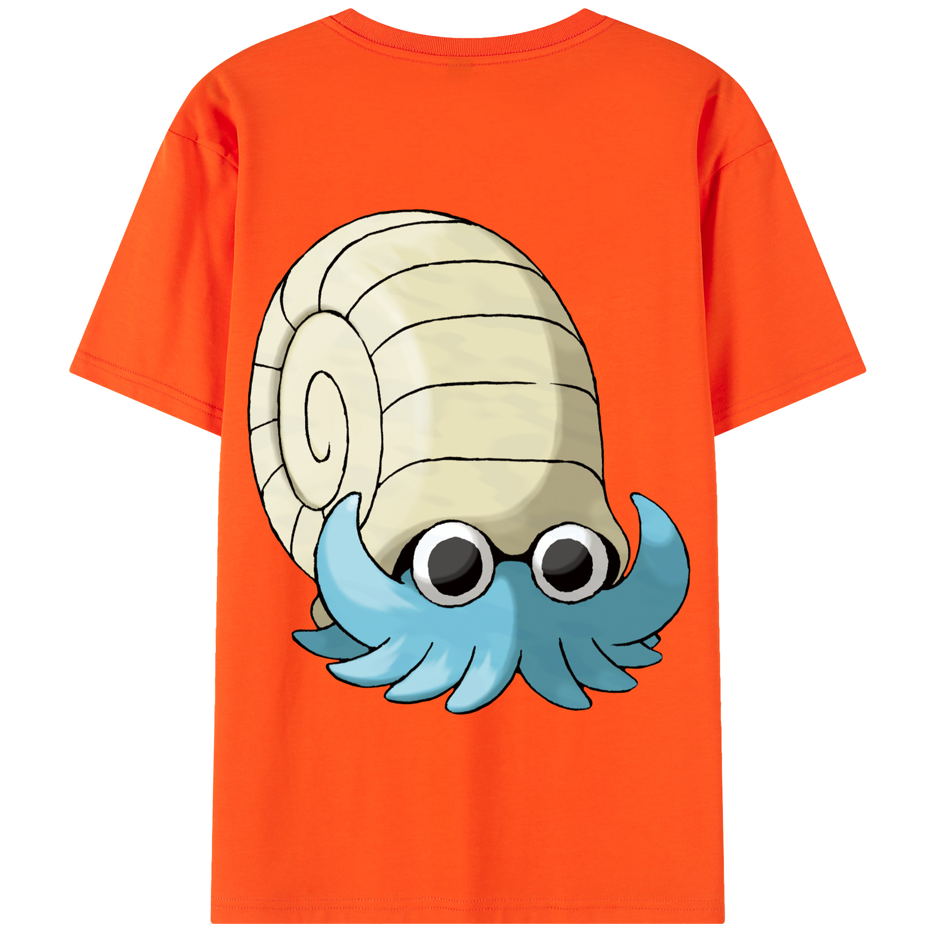 （画像用） ポケットモンスター Pokémon 綿100％半袖Tシャツ（背面プリント）