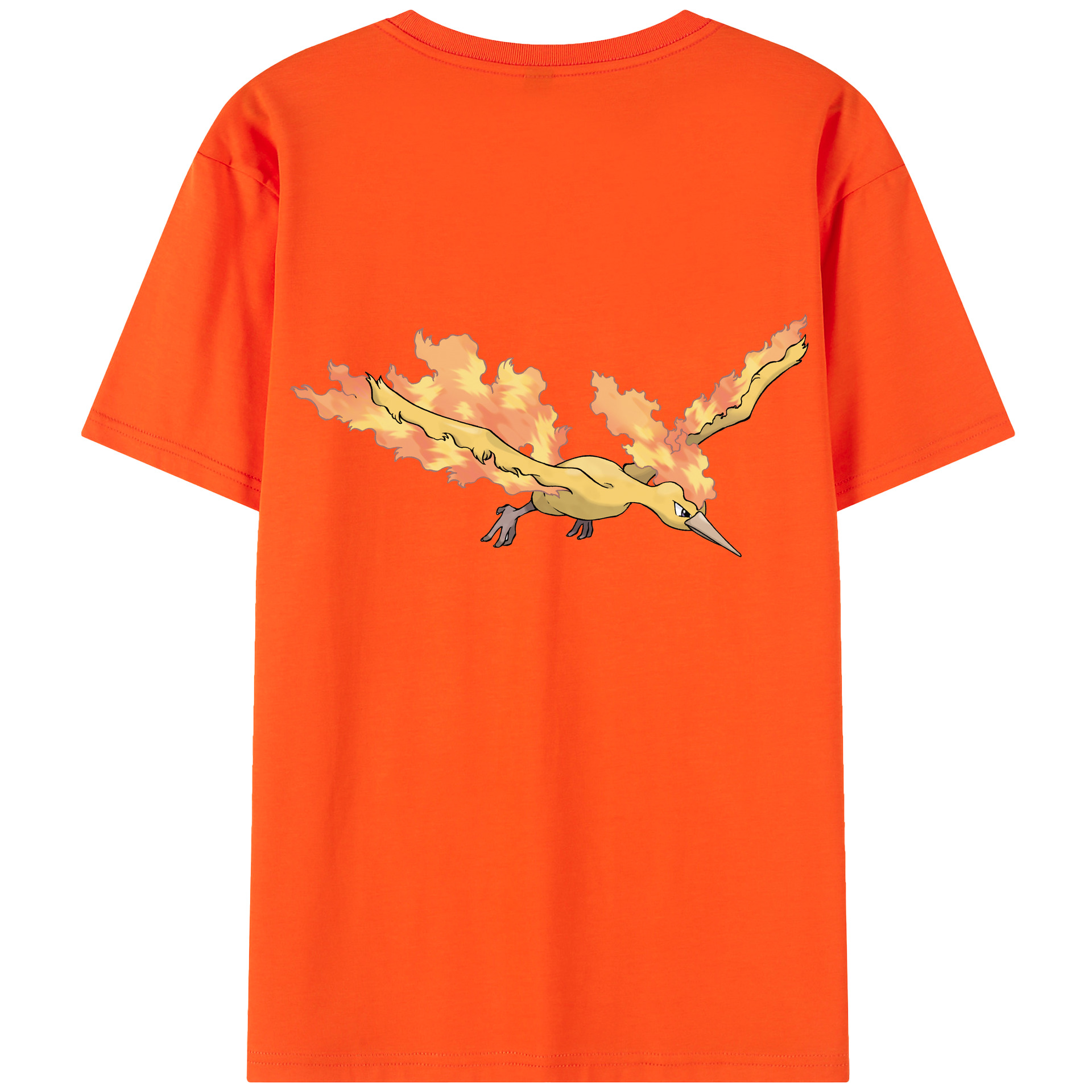 （画像用） ポケットモンスター Pokémon 綿100％半袖Tシャツ（背面プリント）