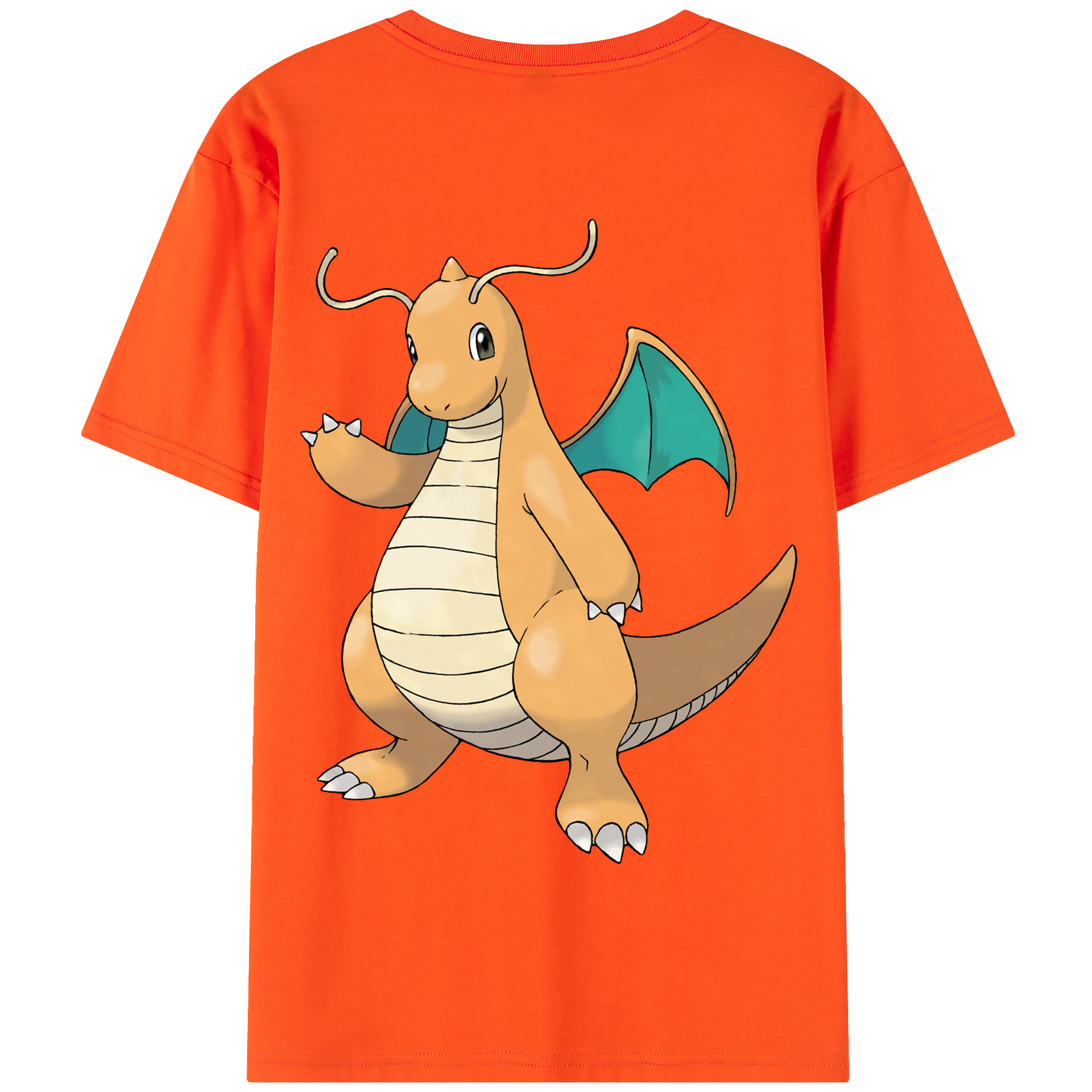 （画像用） ポケットモンスター Pokémon 綿100％半袖Tシャツ（背面プリント）
