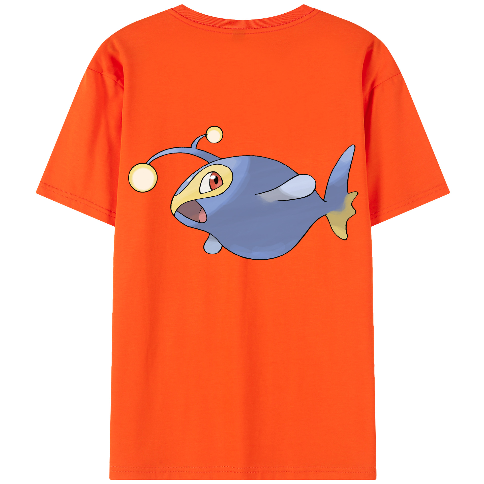 （画像用） ポケットモンスター Pokémon 綿100％半袖Tシャツ（背面プリント）