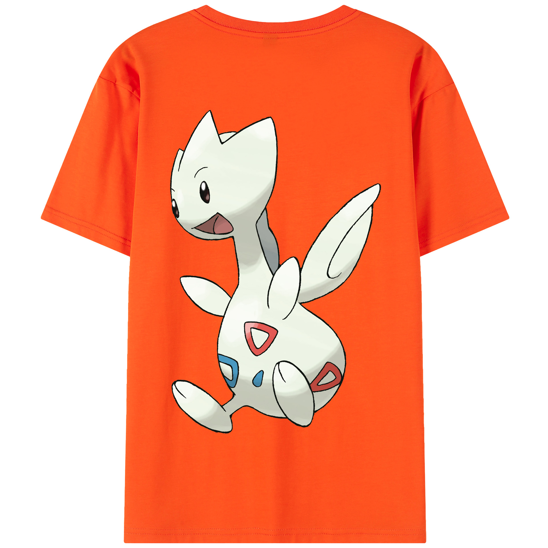 （画像用） ポケットモンスター Pokémon 綿100％半袖Tシャツ（背面プリント）