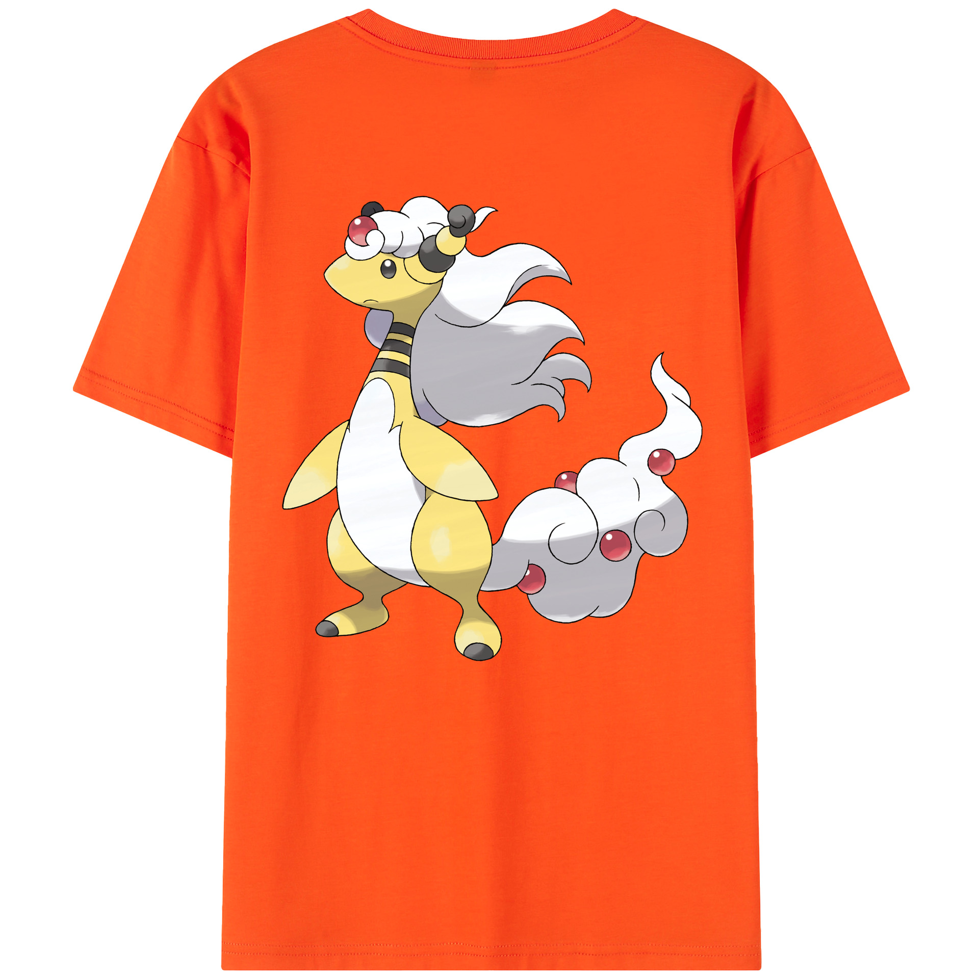 （画像用） ポケットモンスター Pokémon 綿100％半袖Tシャツ（背面プリント）