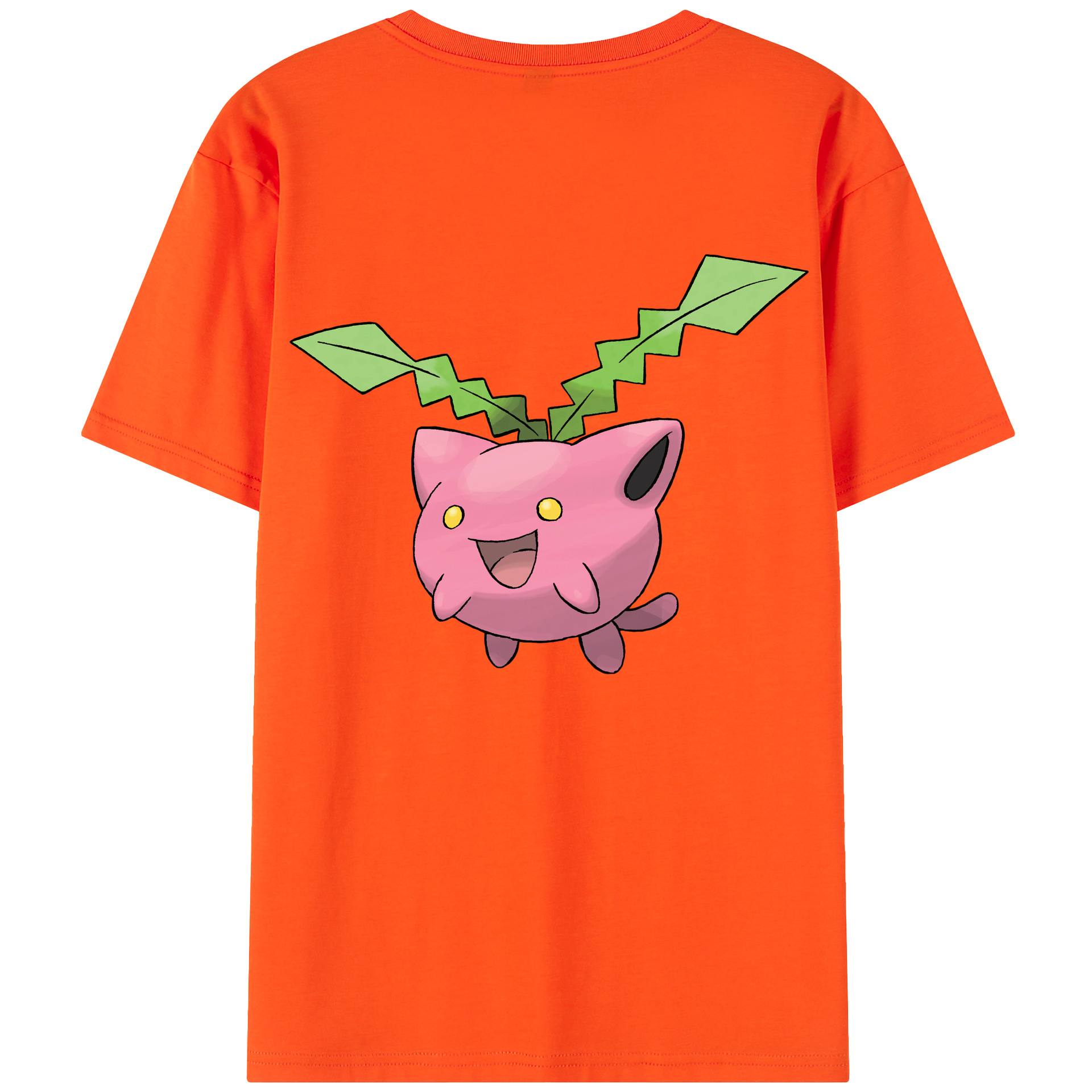 （画像用） ポケットモンスター Pokémon 綿100％半袖Tシャツ（背面プリント）