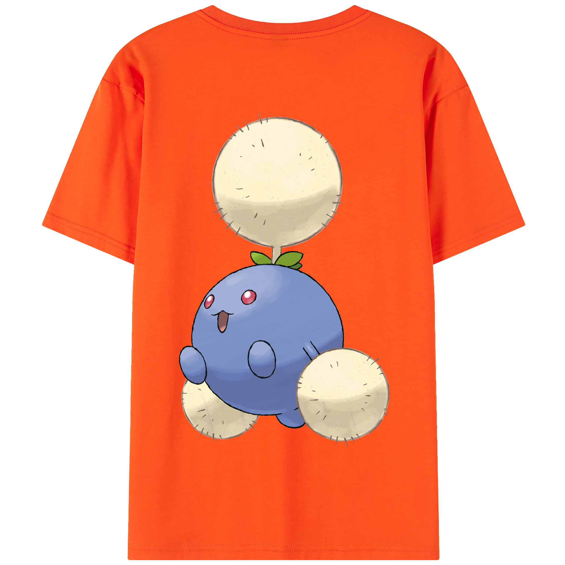 （画像用） ポケットモンスター Pokémon 綿100％半袖Tシャツ（背面プリント）