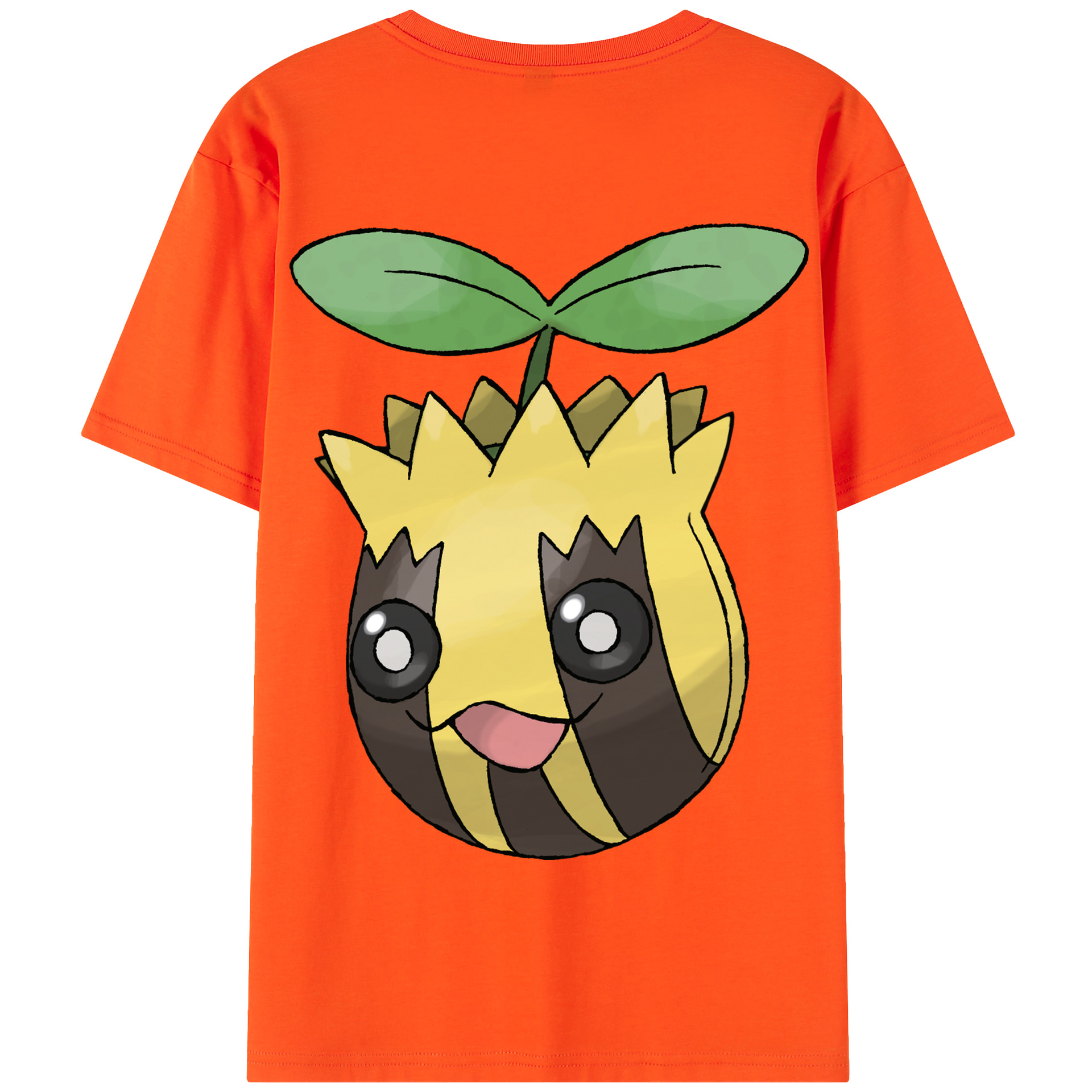 （画像用） ポケットモンスター Pokémon 綿100％半袖Tシャツ（背面プリント）