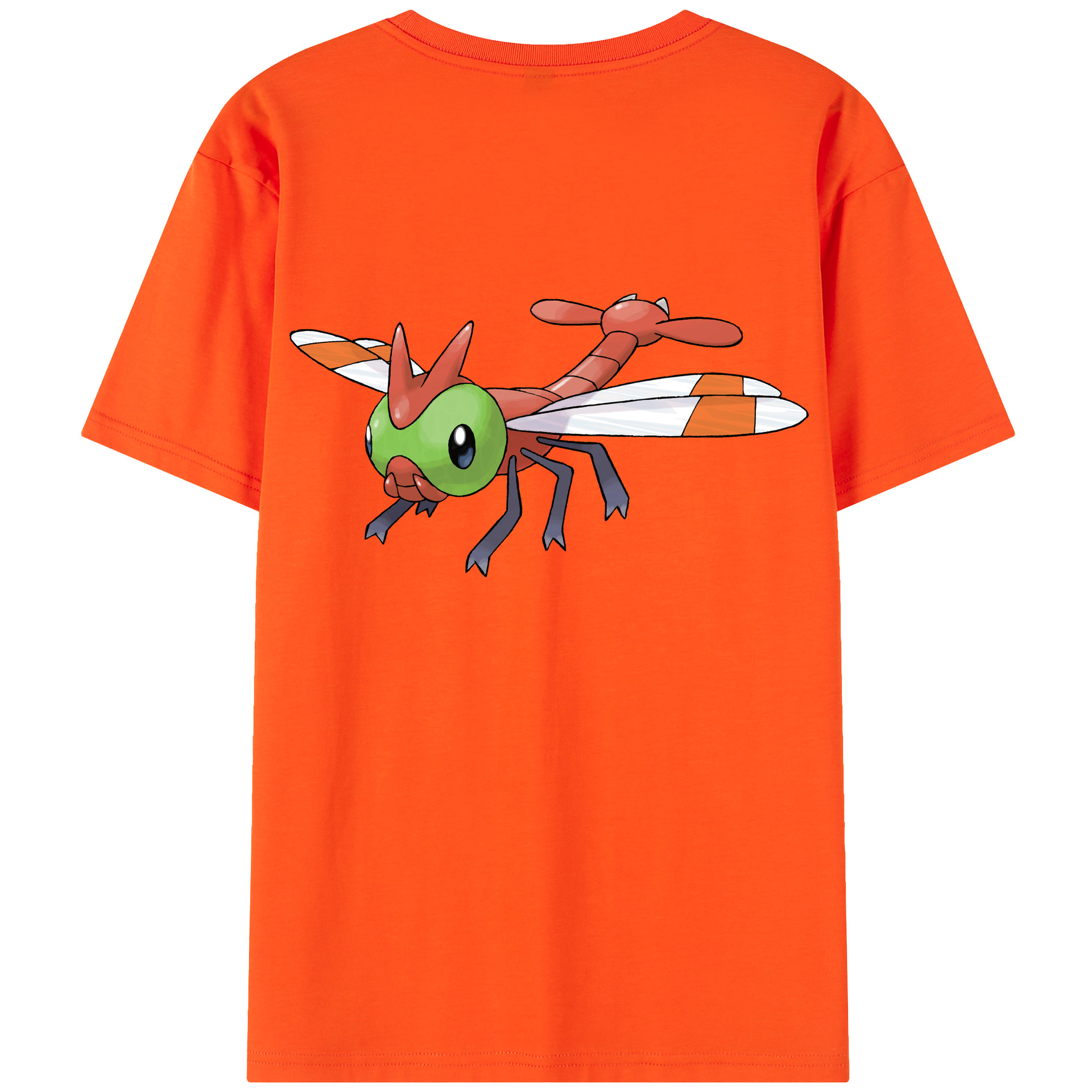 （画像用） ポケットモンスター Pokémon 綿100％半袖Tシャツ（背面プリント）