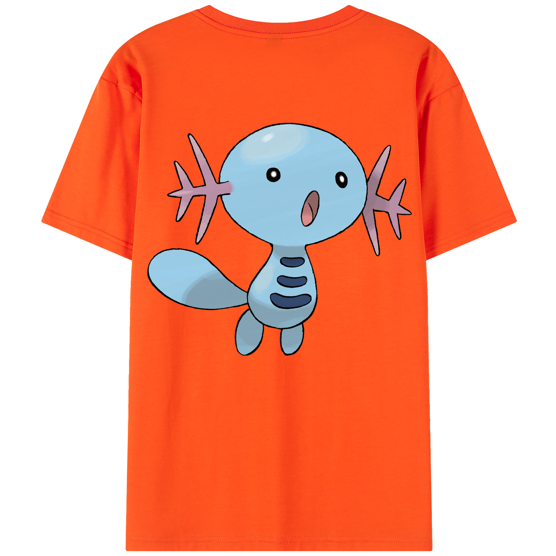 （画像用） ポケットモンスター Pokémon 綿100％半袖Tシャツ（背面プリント）