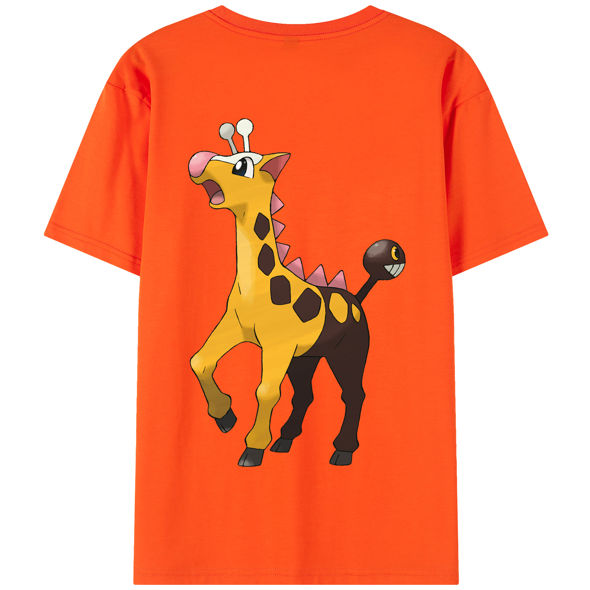 （画像用） ポケットモンスター Pokémon 綿100％半袖Tシャツ（背面プリント）