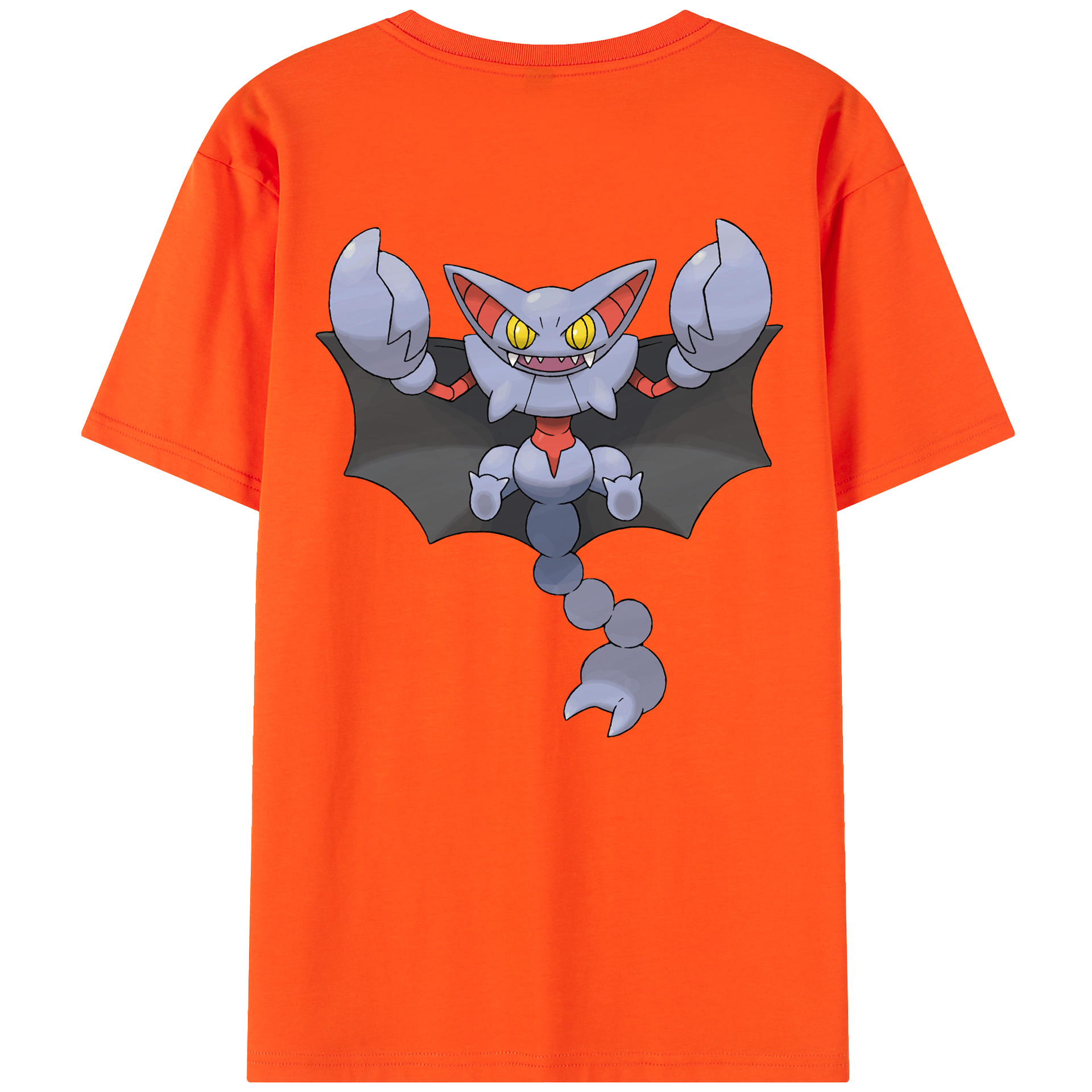（画像用） ポケットモンスター Pokémon 綿100％半袖Tシャツ（背面プリント）