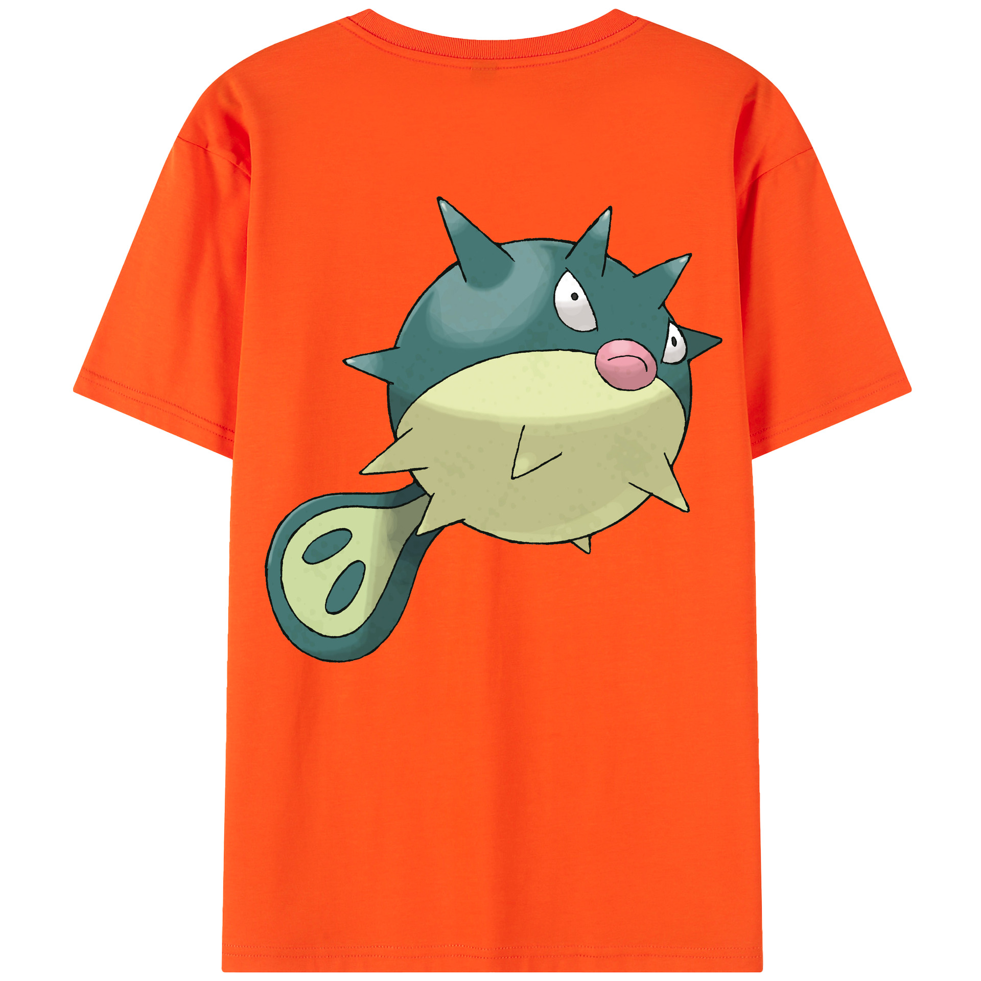 （画像用） ポケットモンスター Pokémon 綿100％半袖Tシャツ（背面プリント）