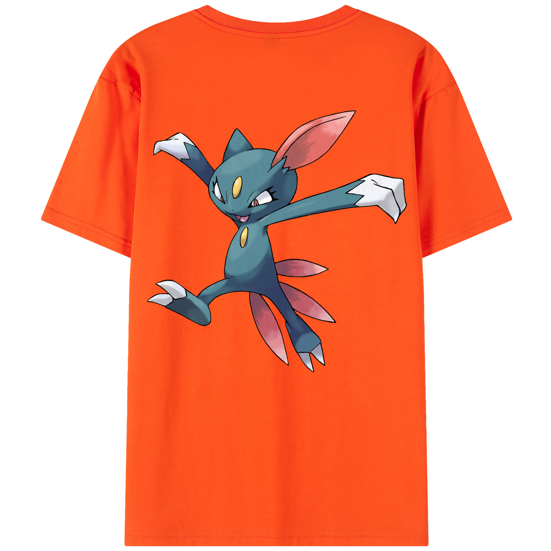 （画像用） ポケットモンスター Pokémon 綿100％半袖Tシャツ（背面プリント）
