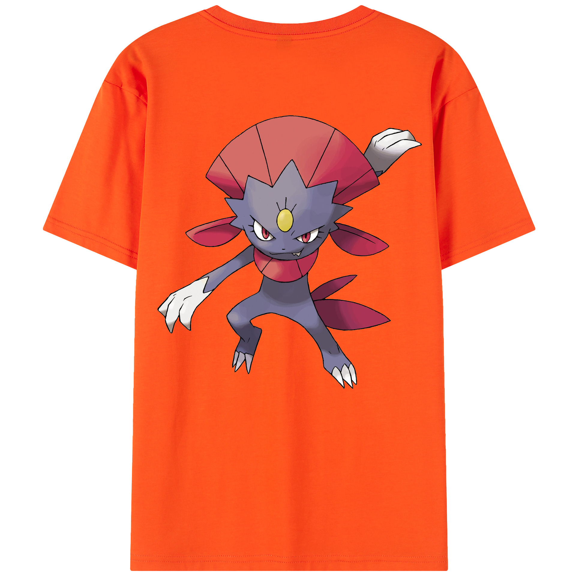 （画像用） ポケットモンスター Pokémon 綿100％半袖Tシャツ（背面プリント）