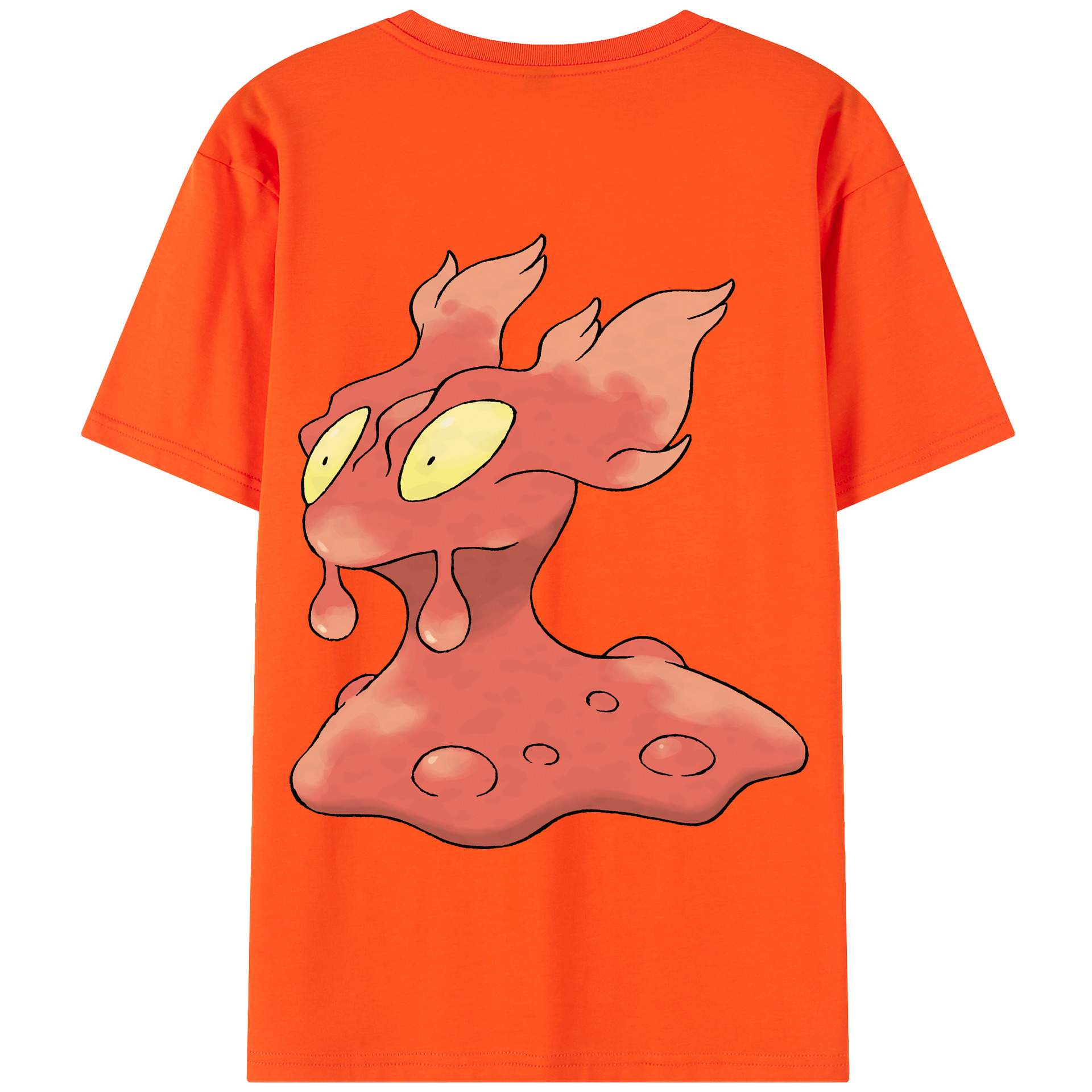 （画像用） ポケットモンスター Pokémon 綿100％半袖Tシャツ（背面プリント）