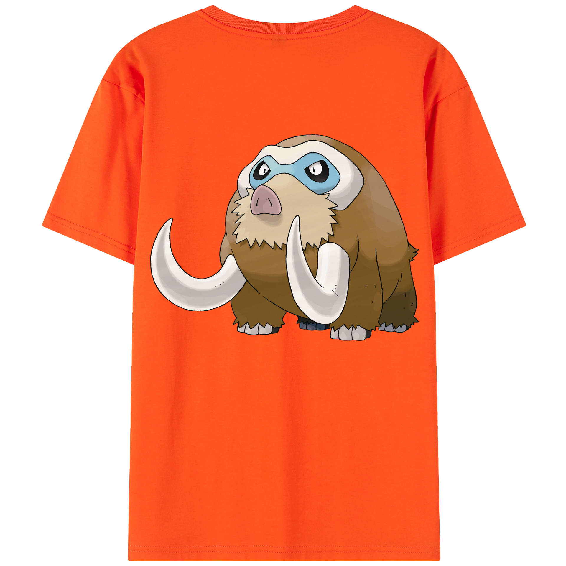 （画像用） ポケットモンスター Pokémon 綿100％半袖Tシャツ（背面プリント）