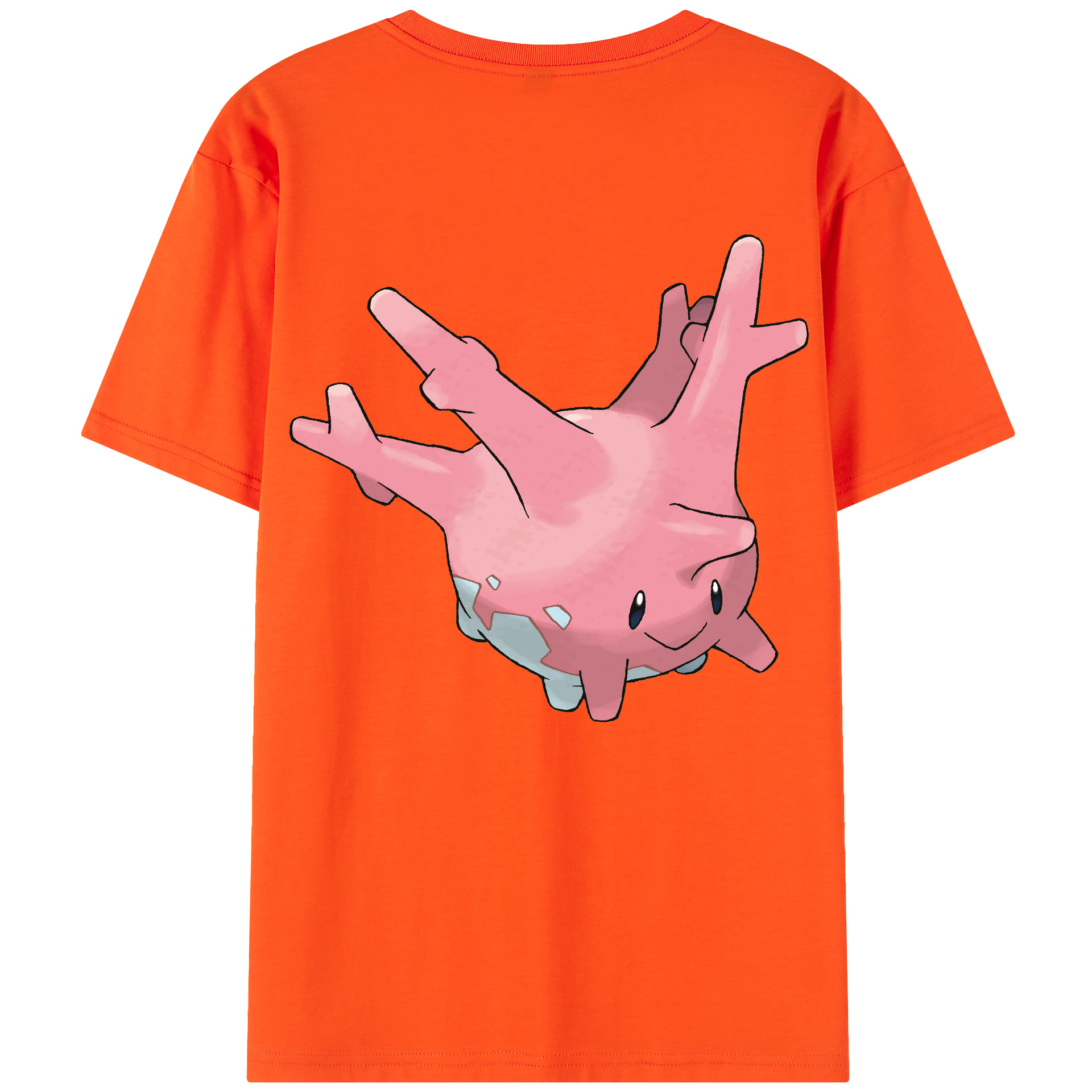 （画像用） ポケットモンスター Pokémon 綿100％半袖Tシャツ（背面プリント）