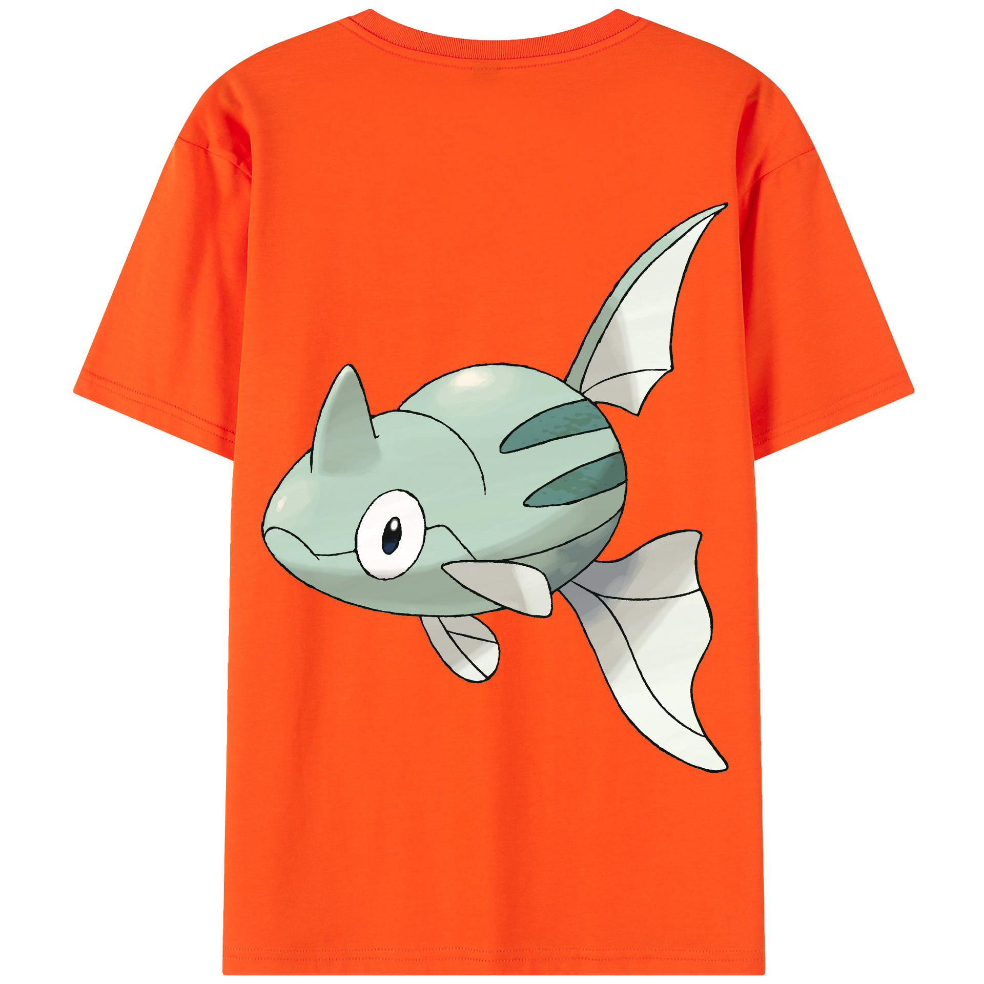 （画像用） ポケットモンスター Pokémon 綿100％半袖Tシャツ（背面プリント）