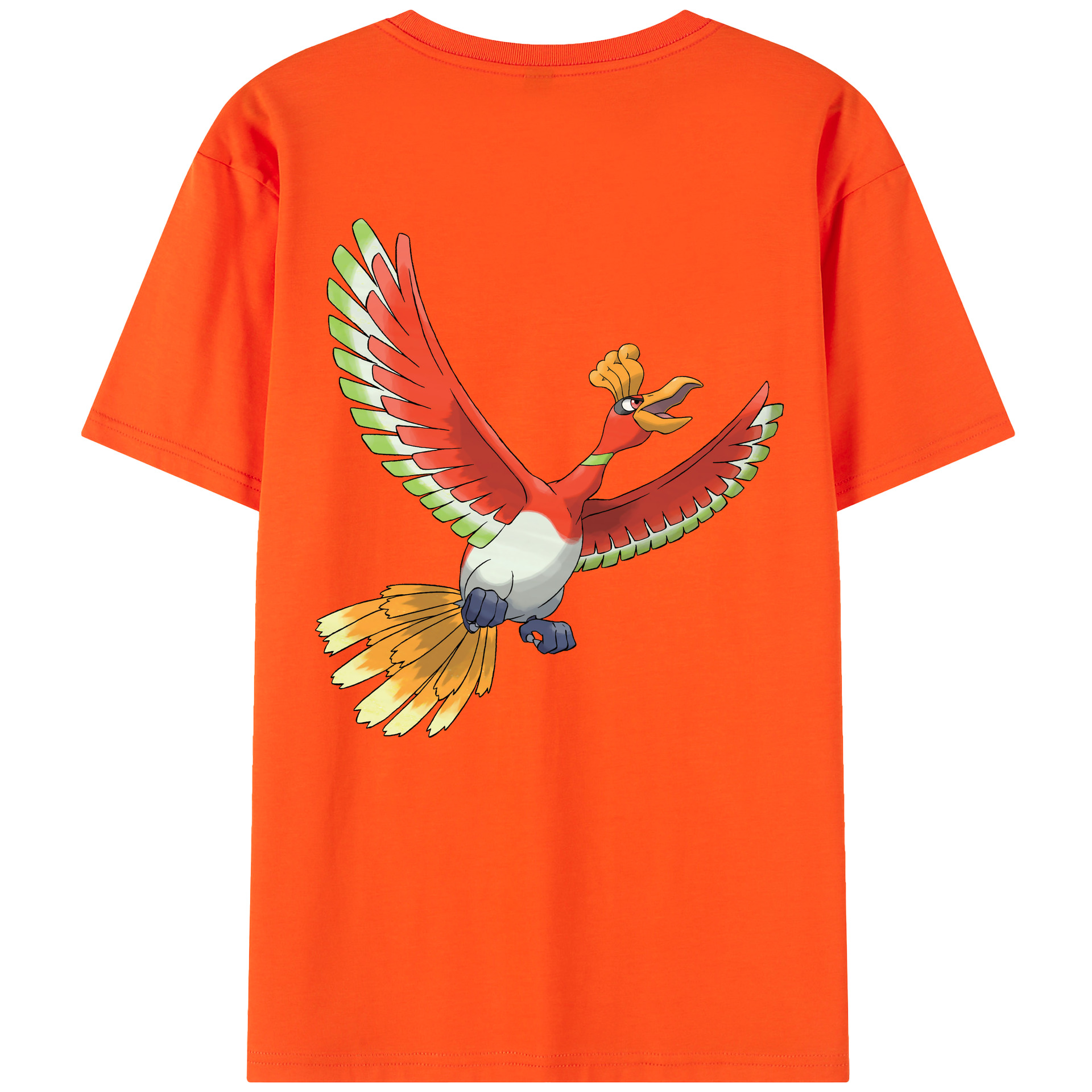 （画像用） ポケットモンスター Pokémon 綿100％半袖Tシャツ（背面プリント）
