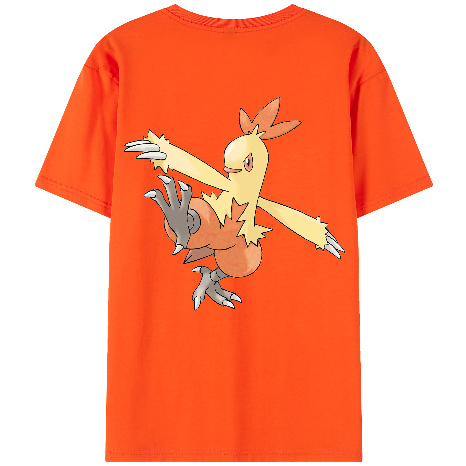（画像用） ポケットモンスター Pokémon 綿100％半袖Tシャツ（背面プリント）