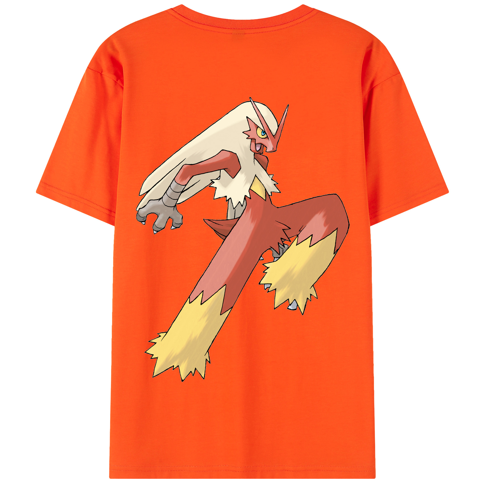 （画像用） ポケットモンスター Pokémon 綿100％半袖Tシャツ（背面プリント）