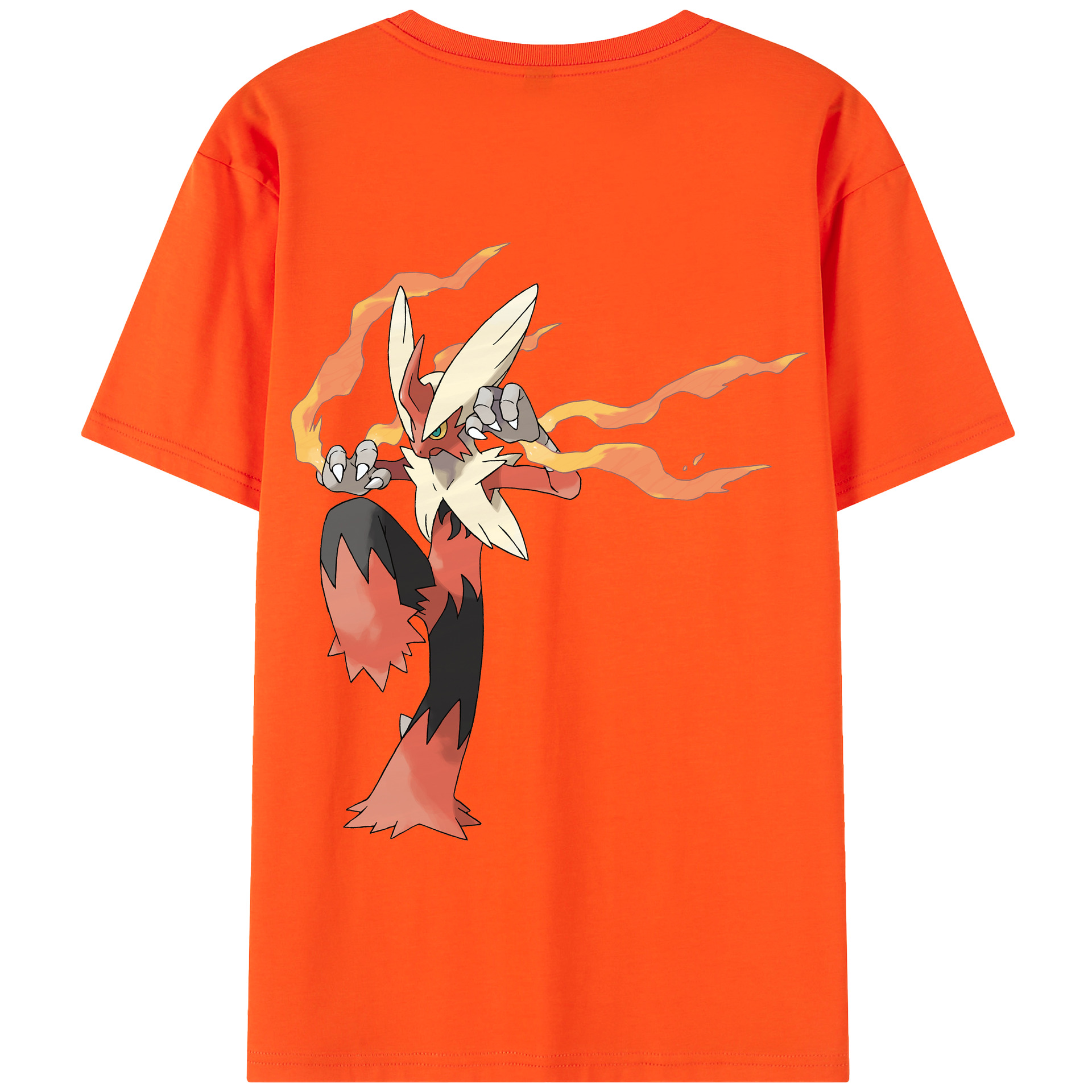 （画像用） ポケットモンスター Pokémon 綿100％半袖Tシャツ（背面プリント）