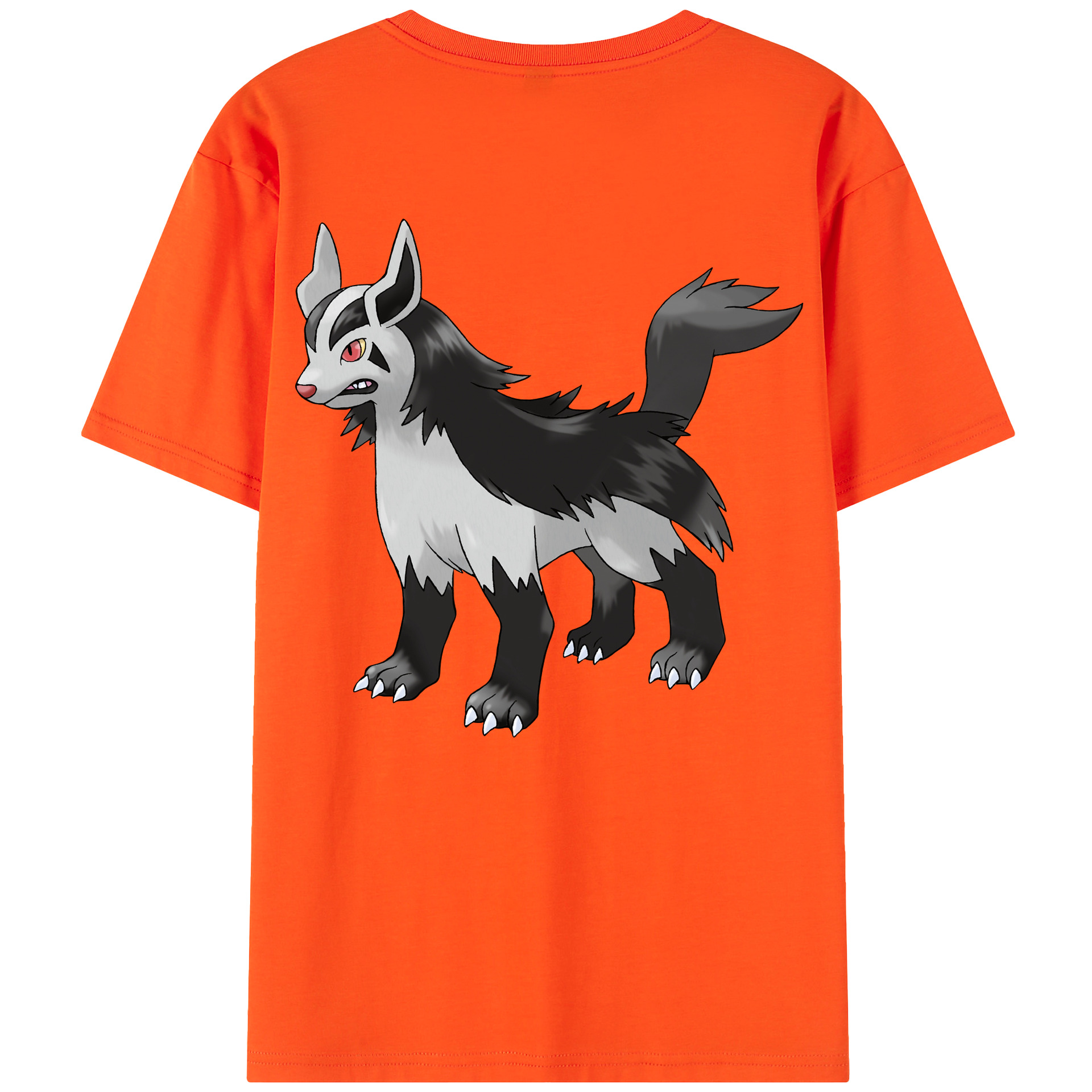 （画像用） ポケットモンスター Pokémon 綿100％半袖Tシャツ（背面プリント）