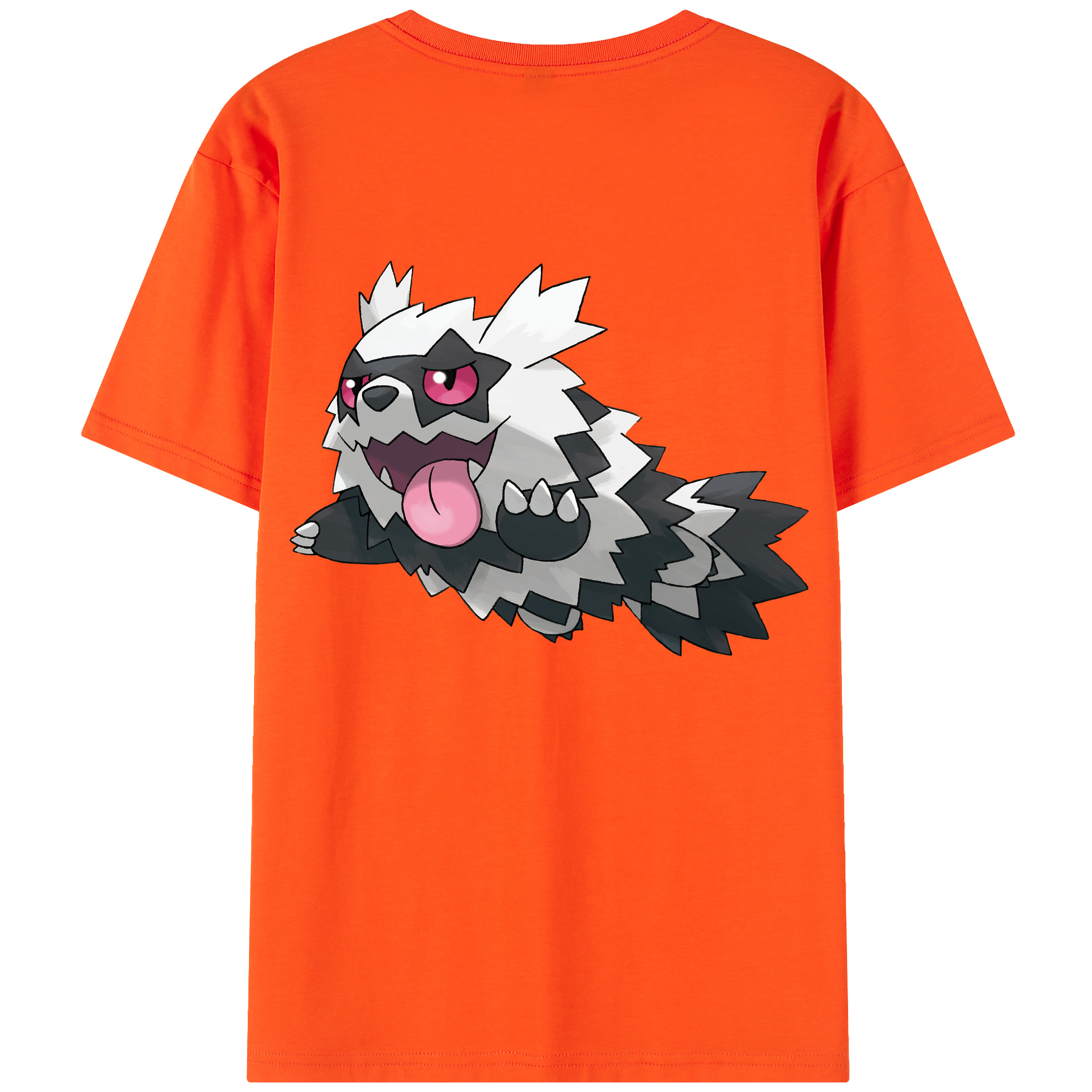 （画像用） ポケットモンスター Pokémon 綿100％半袖Tシャツ（背面プリント）
