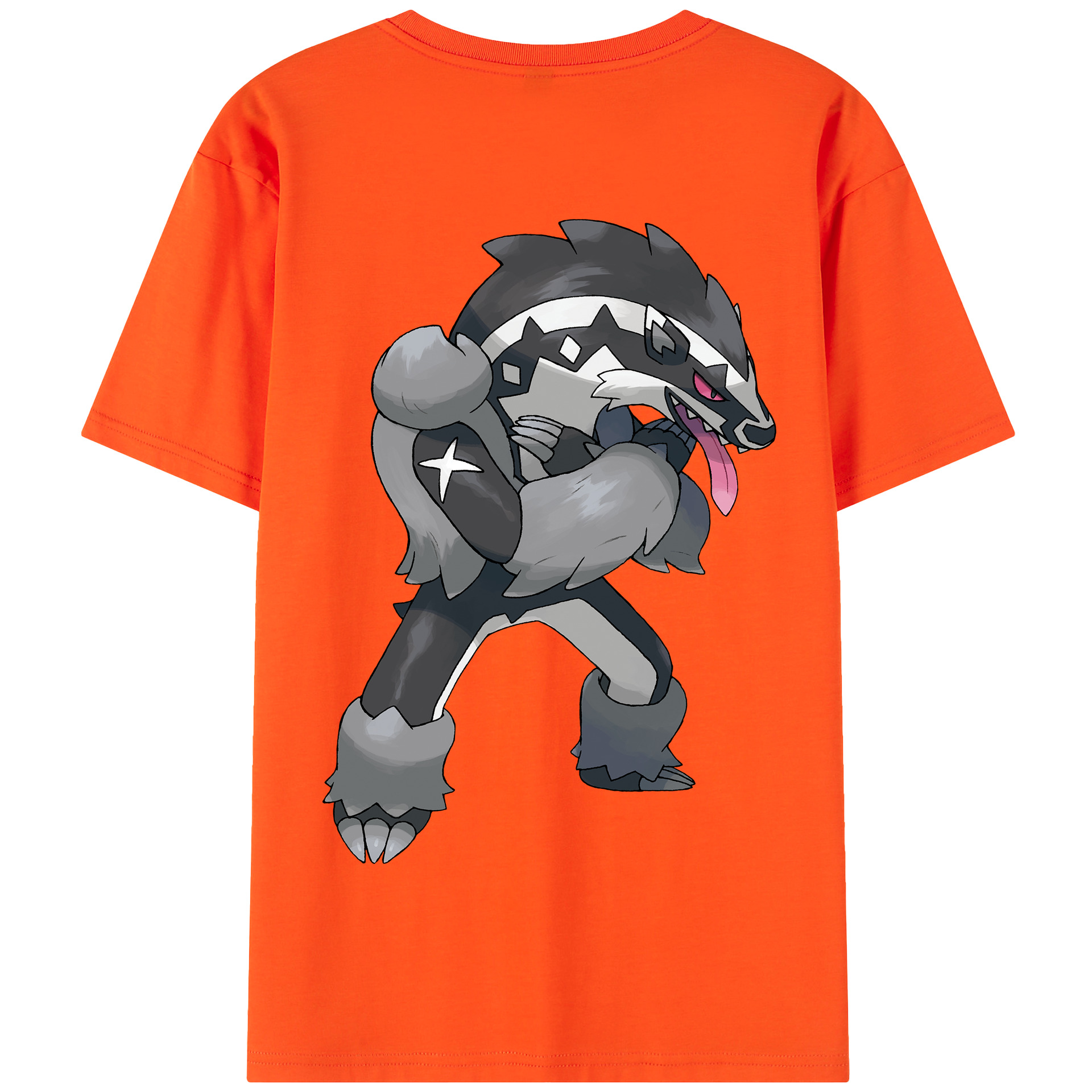 （画像用） ポケットモンスター Pokémon 綿100％半袖Tシャツ（背面プリント）