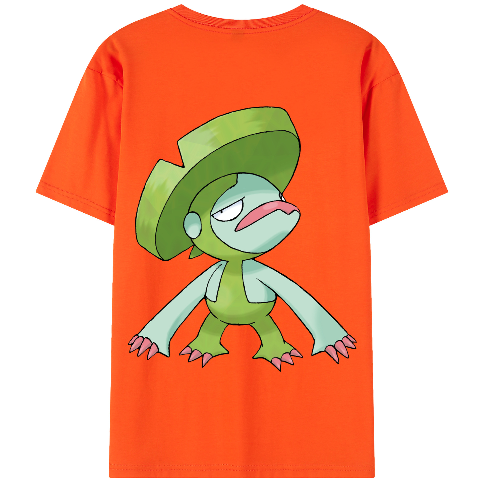 （画像用） ポケットモンスター Pokémon 綿100％半袖Tシャツ（背面プリント）