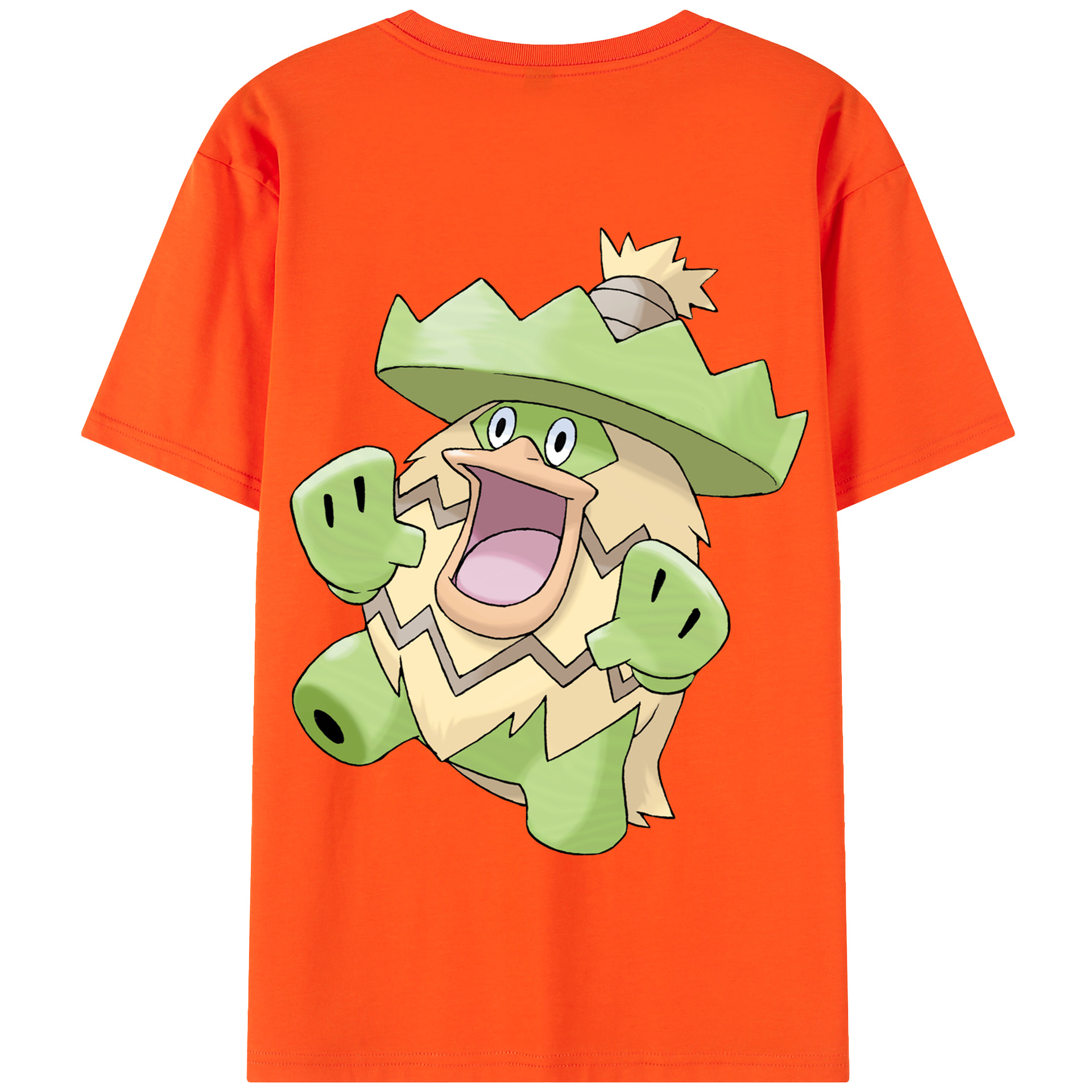 （画像用） ポケットモンスター Pokémon 綿100％半袖Tシャツ（背面プリント）