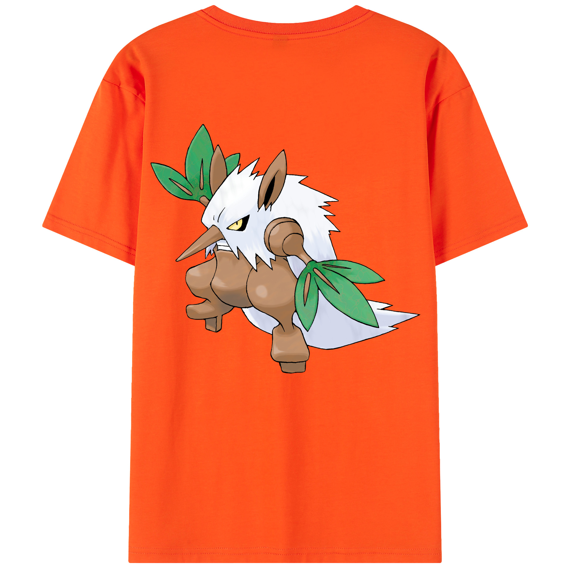 （画像用） ポケットモンスター Pokémon 綿100％半袖Tシャツ（背面プリント）