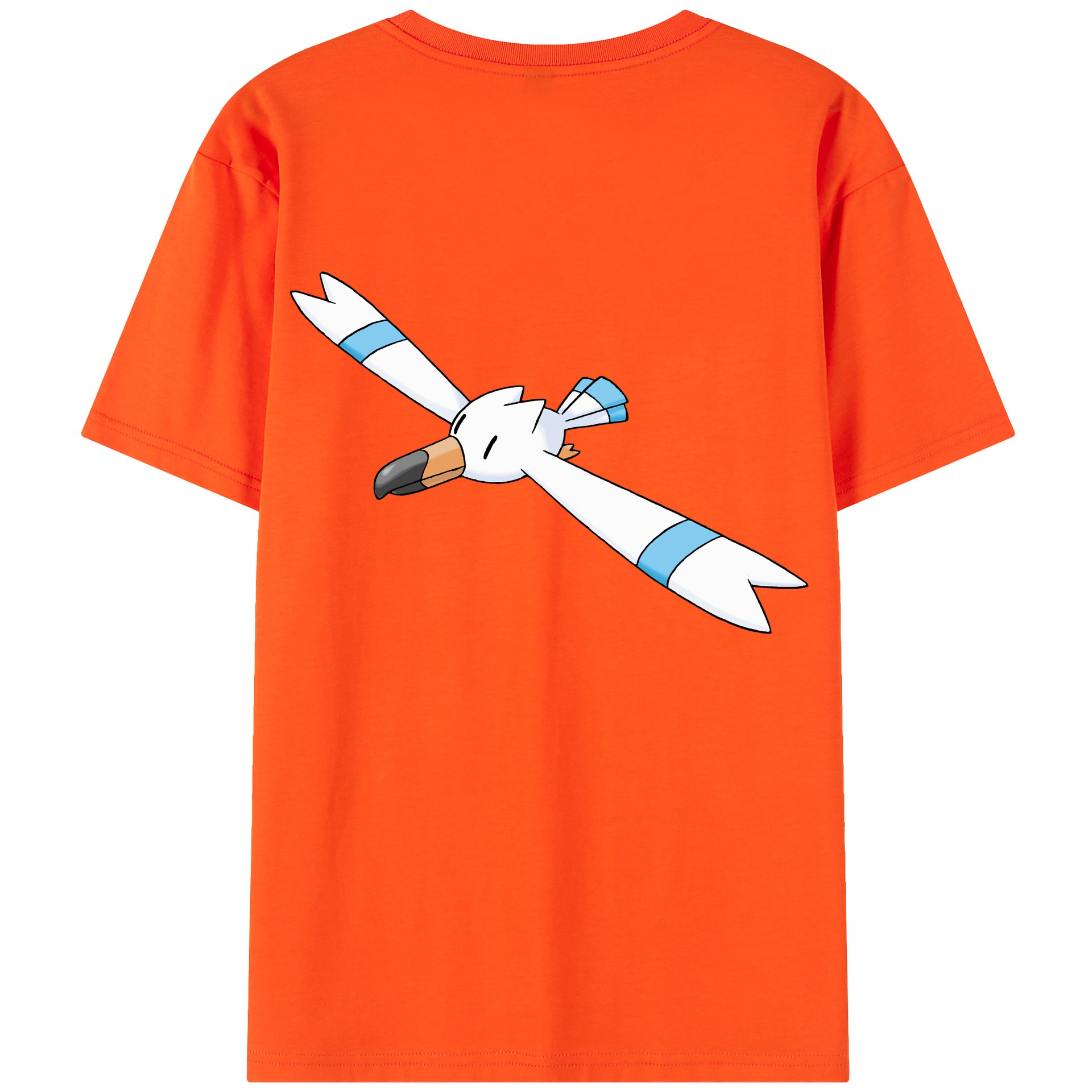 （画像用） ポケットモンスター Pokémon 綿100％半袖Tシャツ（背面プリント）