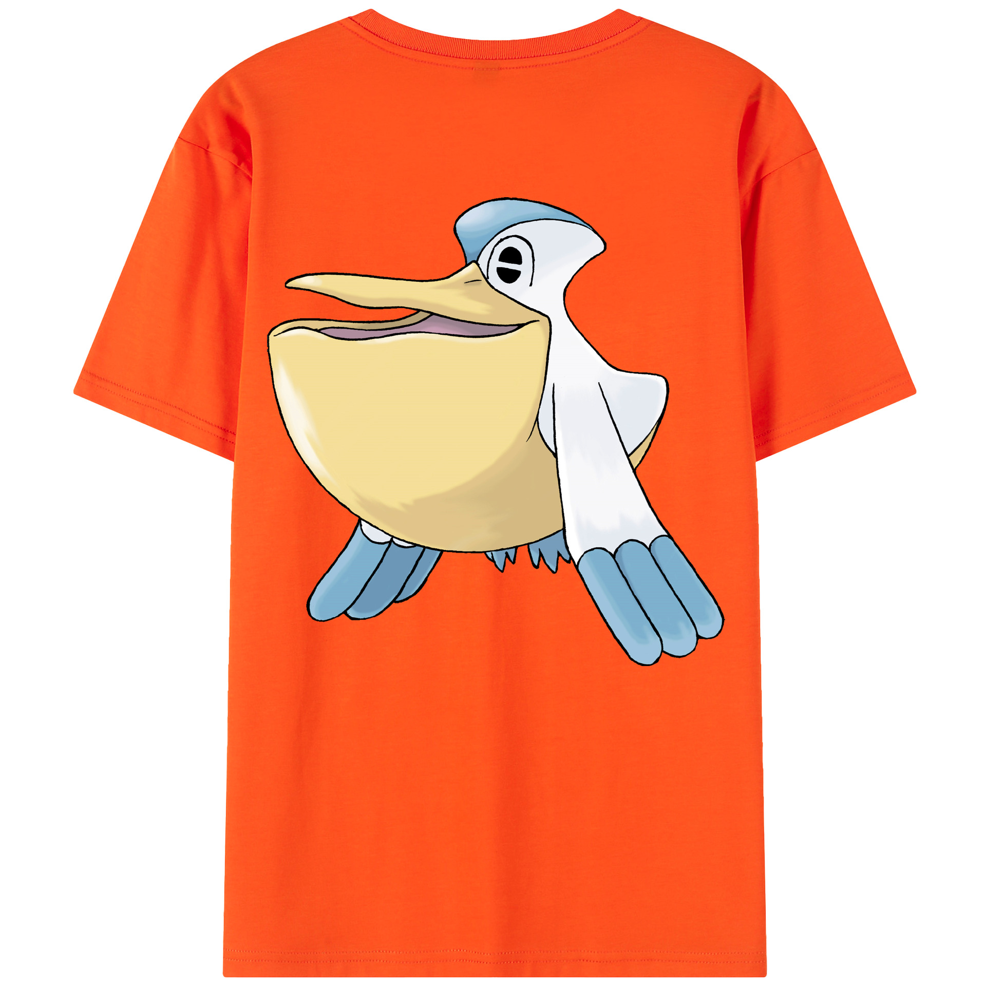 （画像用） ポケットモンスター Pokémon 綿100％半袖Tシャツ（背面プリント）