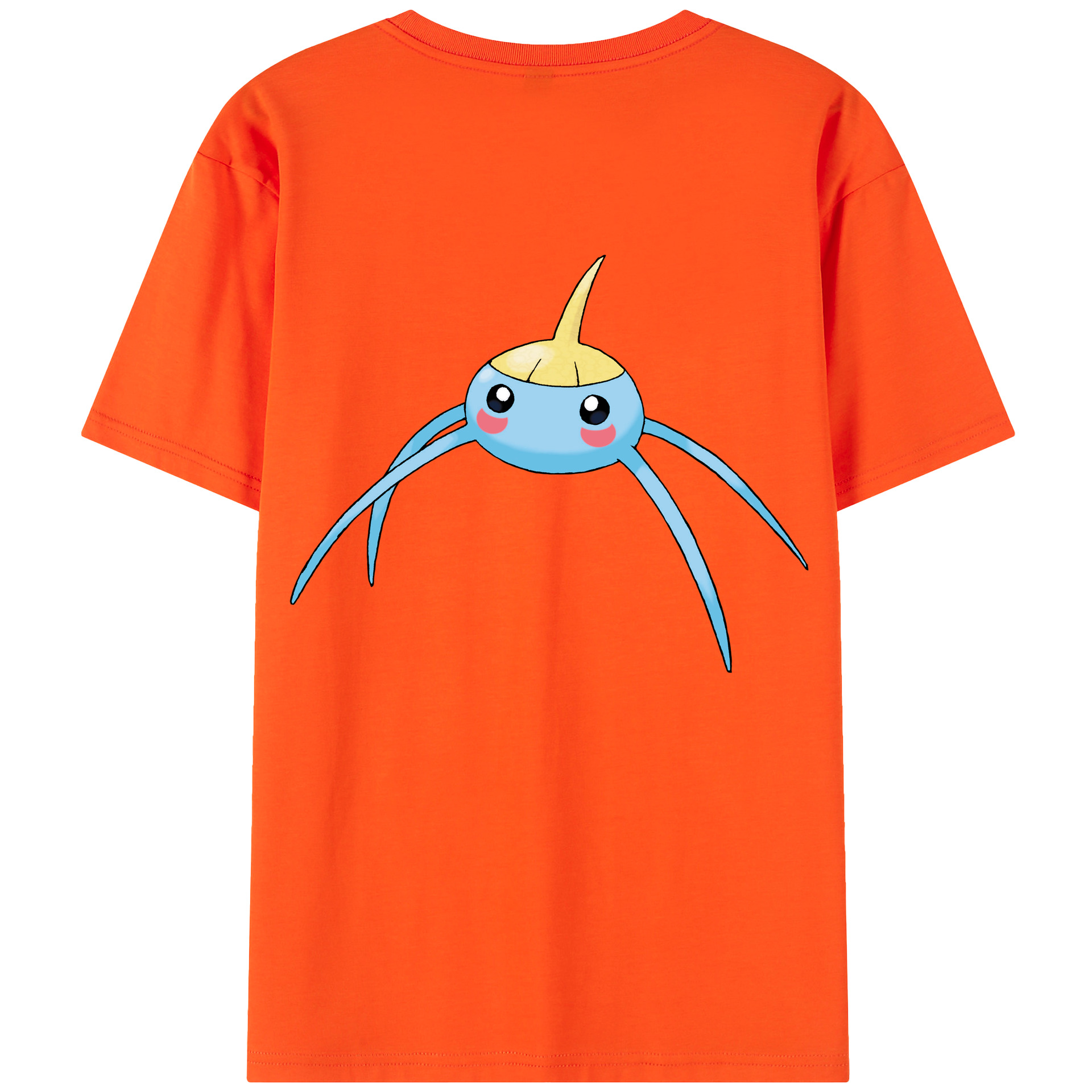 （画像用） ポケットモンスター Pokémon 綿100％半袖Tシャツ（背面プリント）