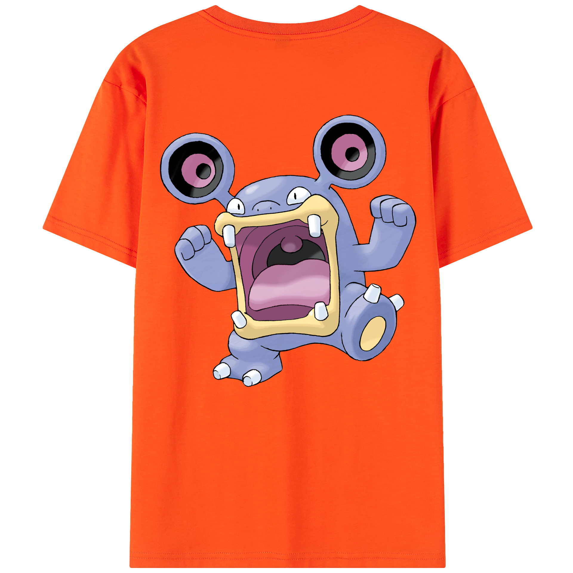 （画像用） ポケットモンスター Pokémon 綿100％半袖Tシャツ（背面プリント）