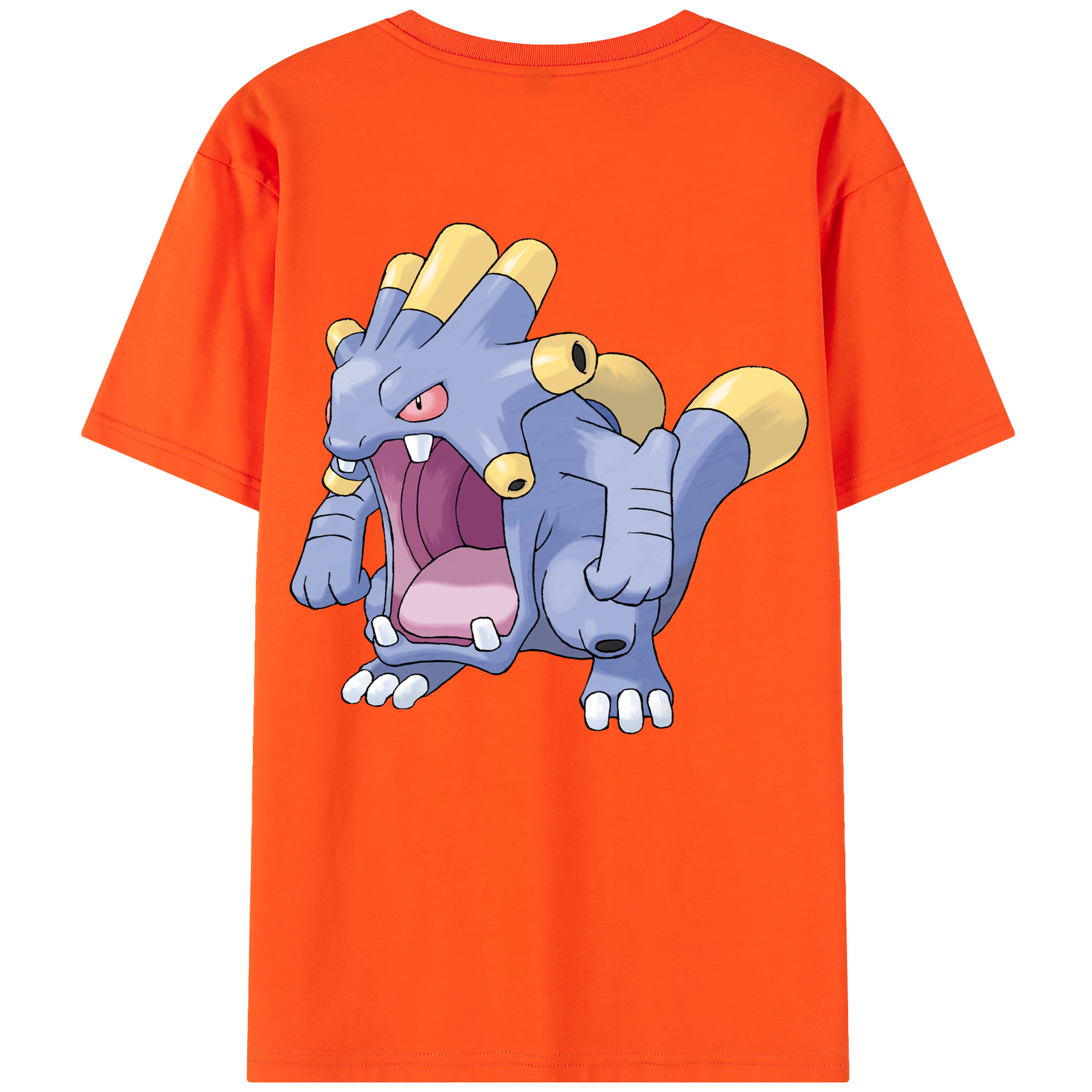 （画像用） ポケットモンスター Pokémon 綿100％半袖Tシャツ（背面プリント）