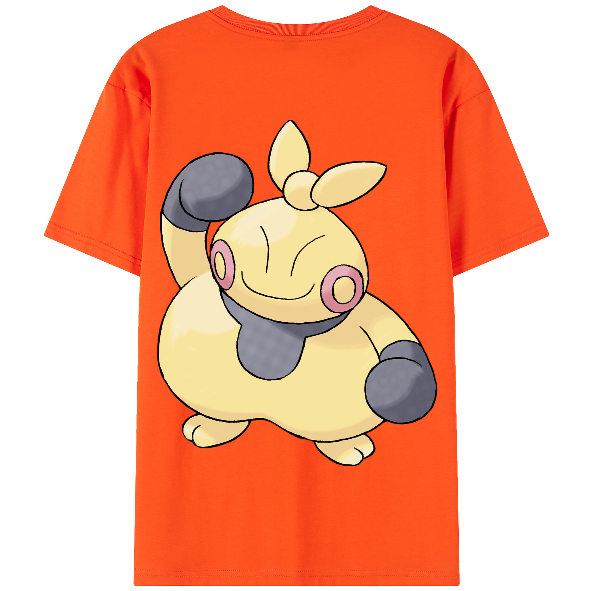 （画像用） ポケットモンスター Pokémon 綿100％半袖Tシャツ（背面プリント）